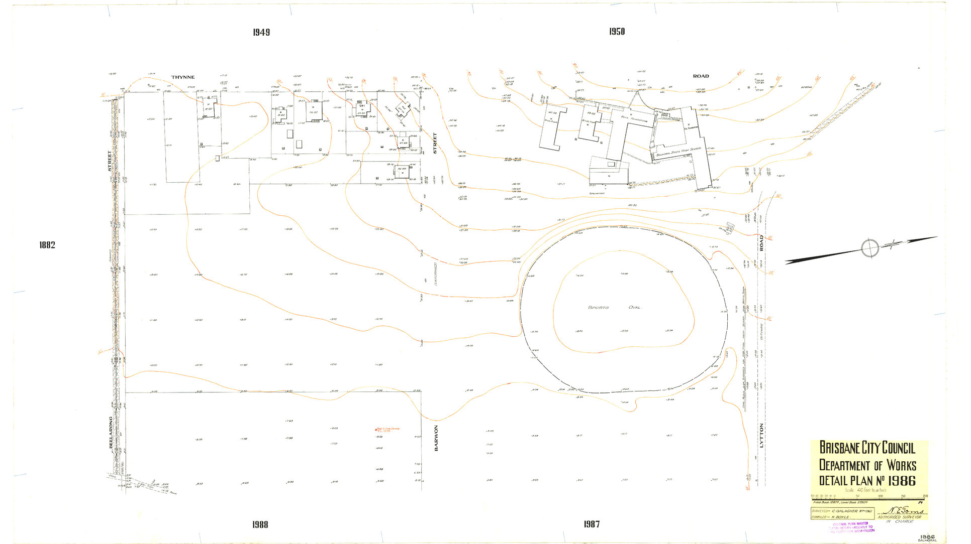 Detail Plan 1986