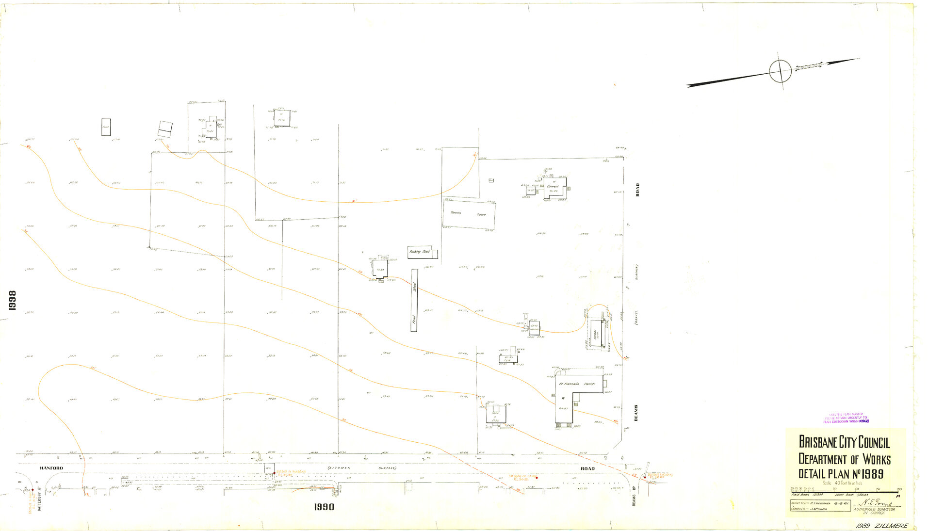 Detail Plan 1989