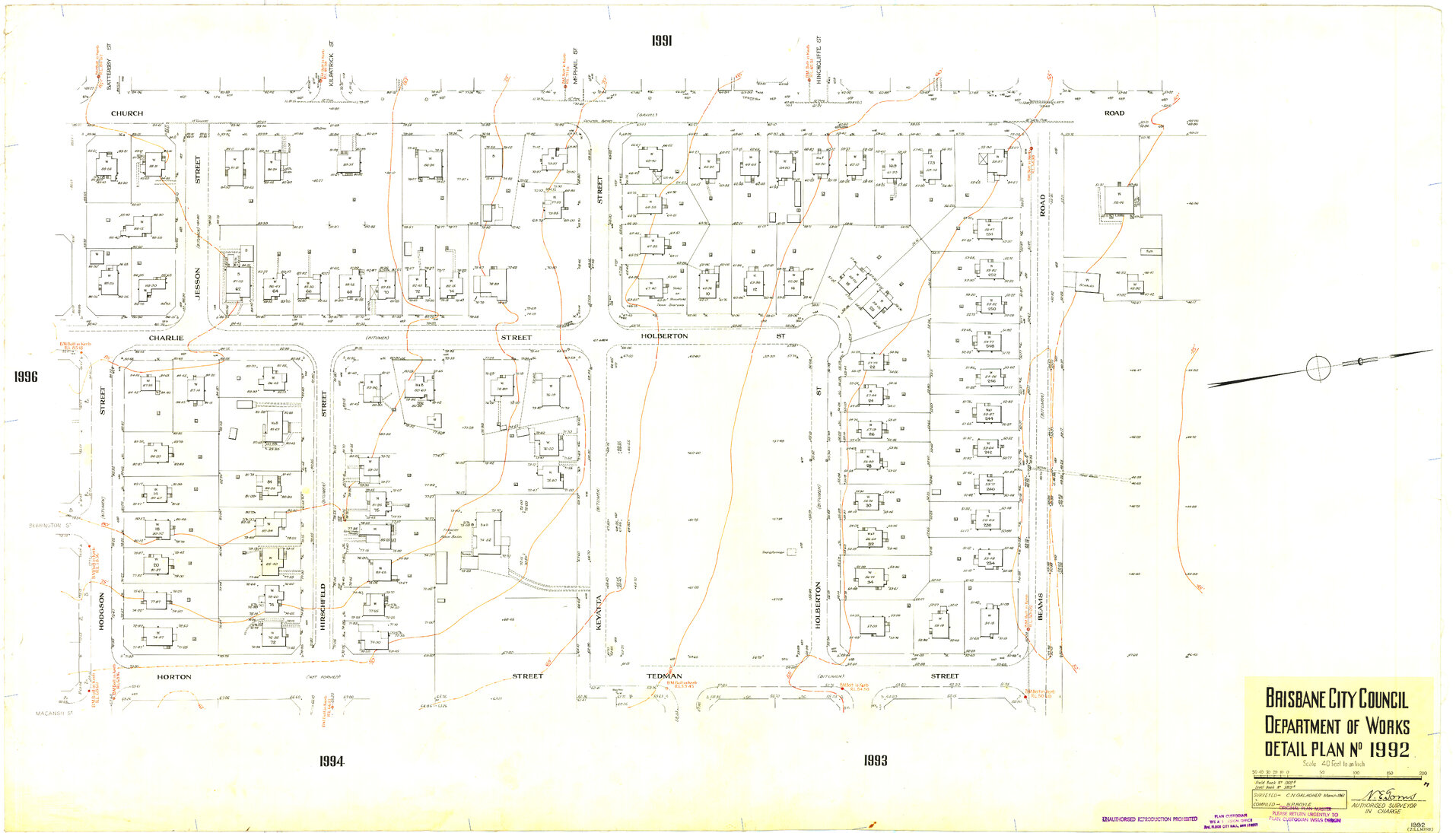 Detail Plan 1992
