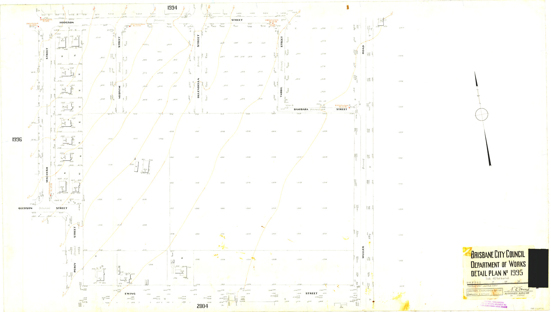 Detail Plan 1995