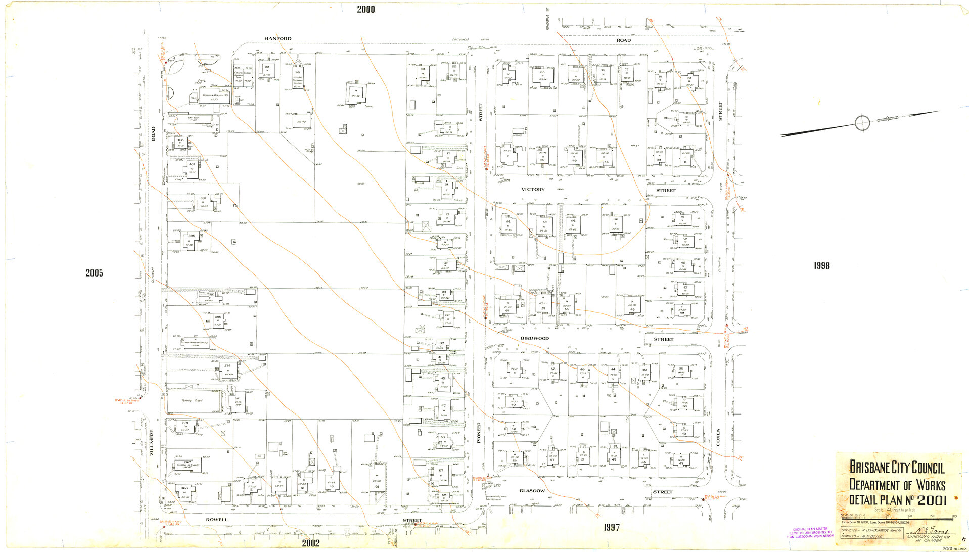 Detail Plan 2001
