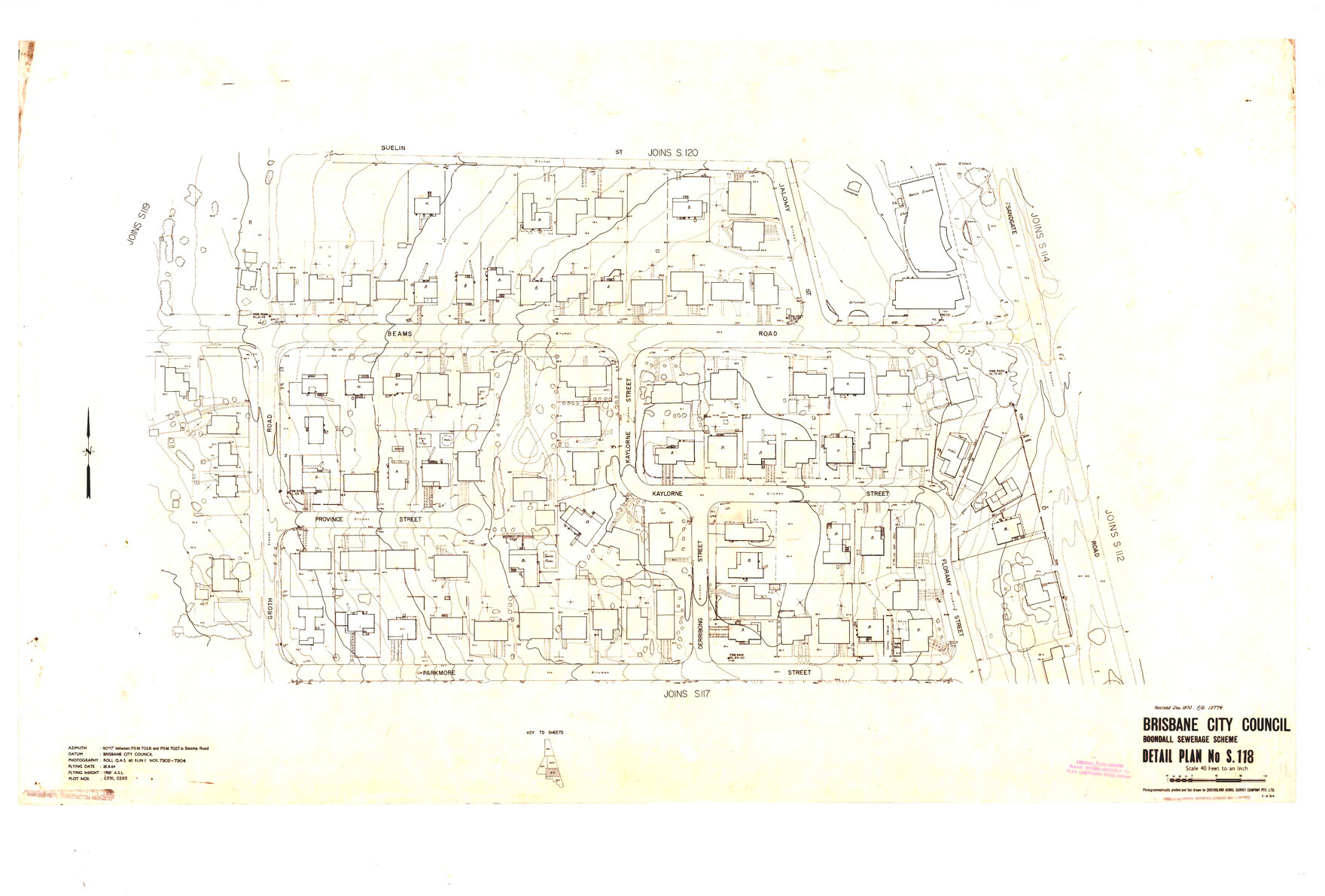 Detail Plan S118