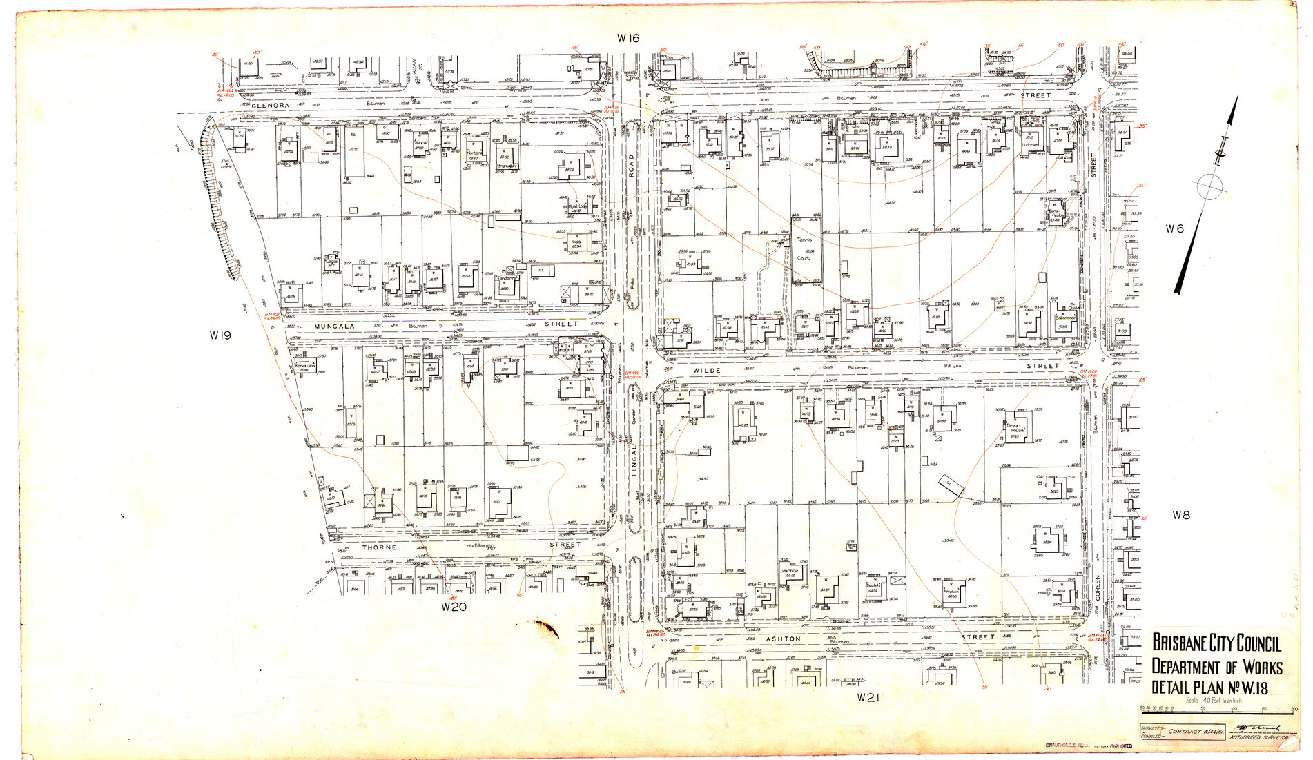 Detail Plan W18