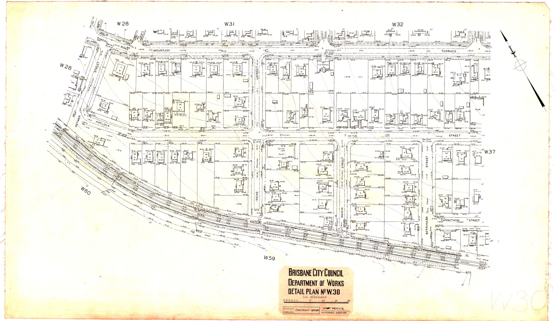 Detail Plan W30