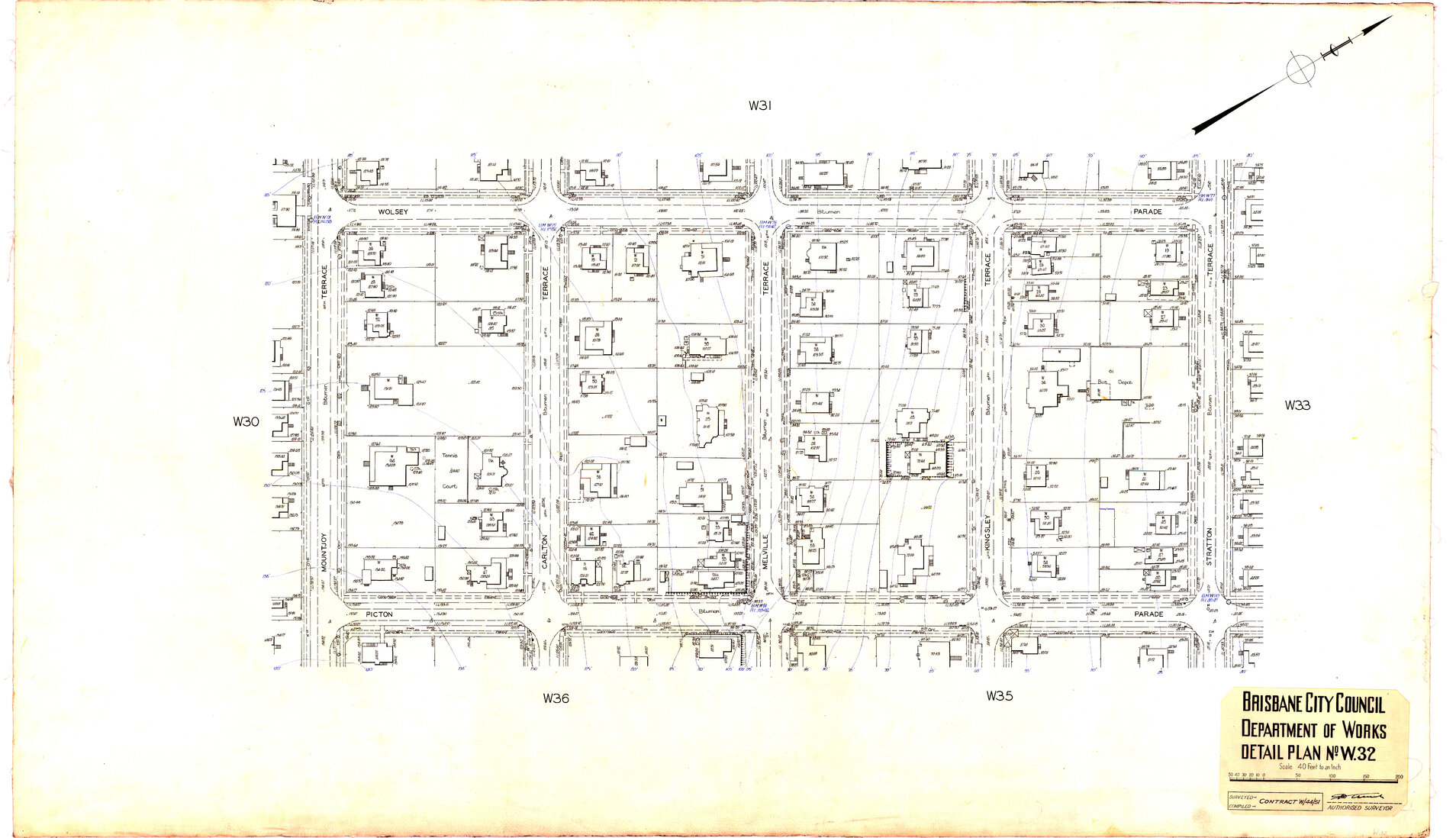 Detail Plan W32