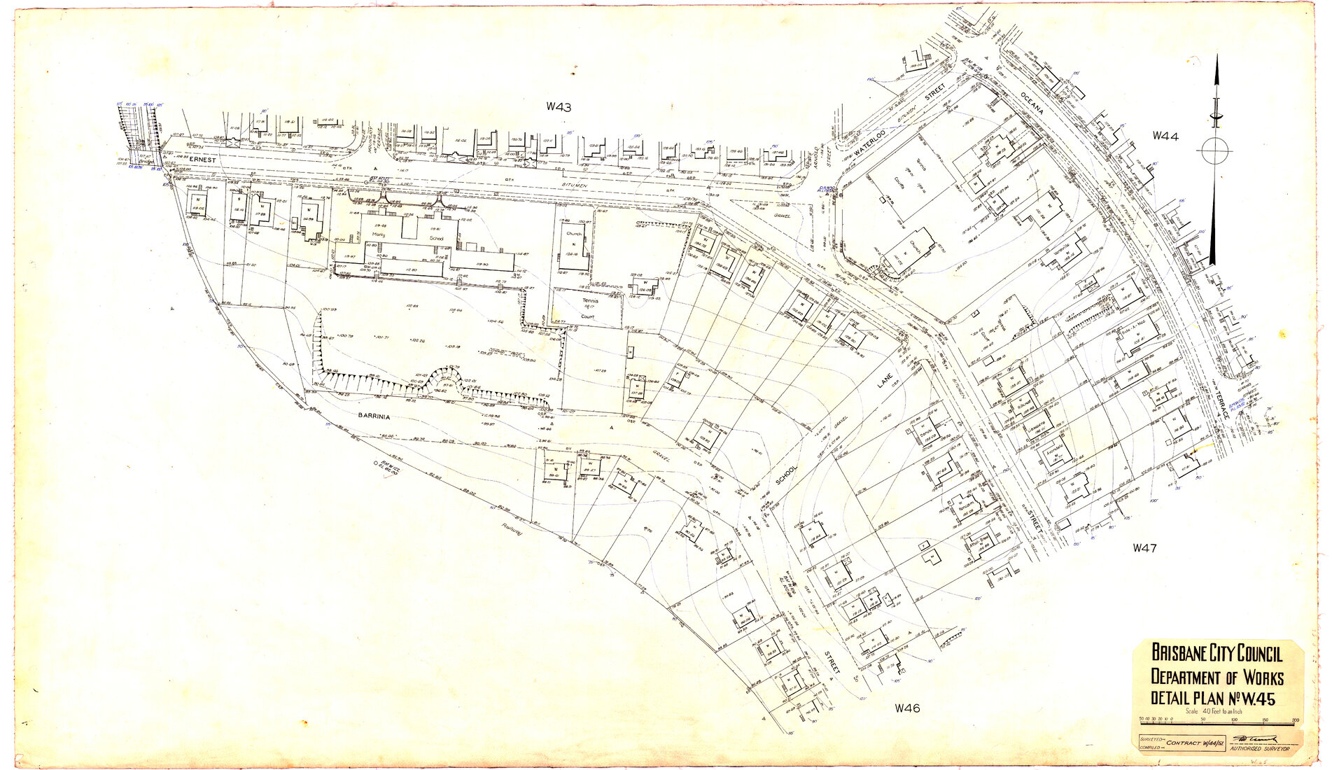Detail Plan W45
