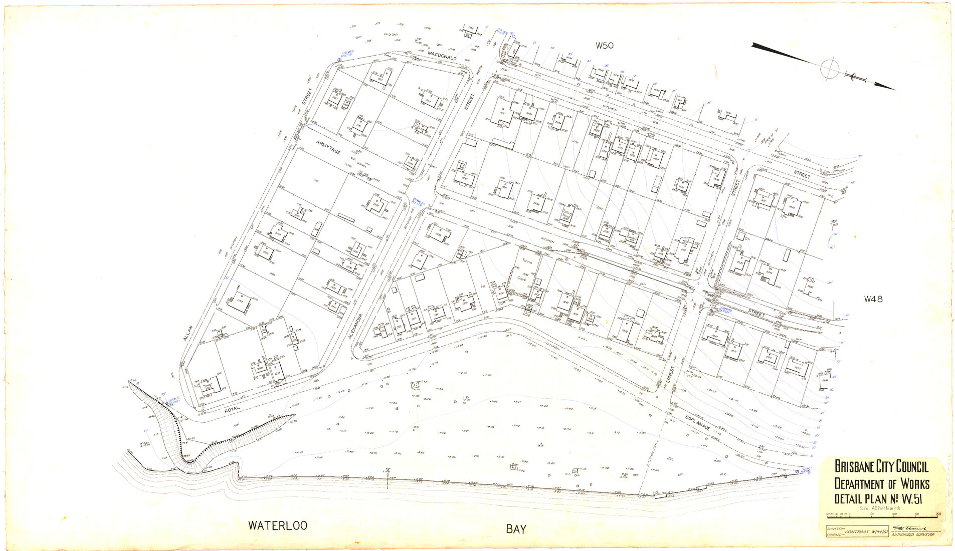 Detail Plan W51