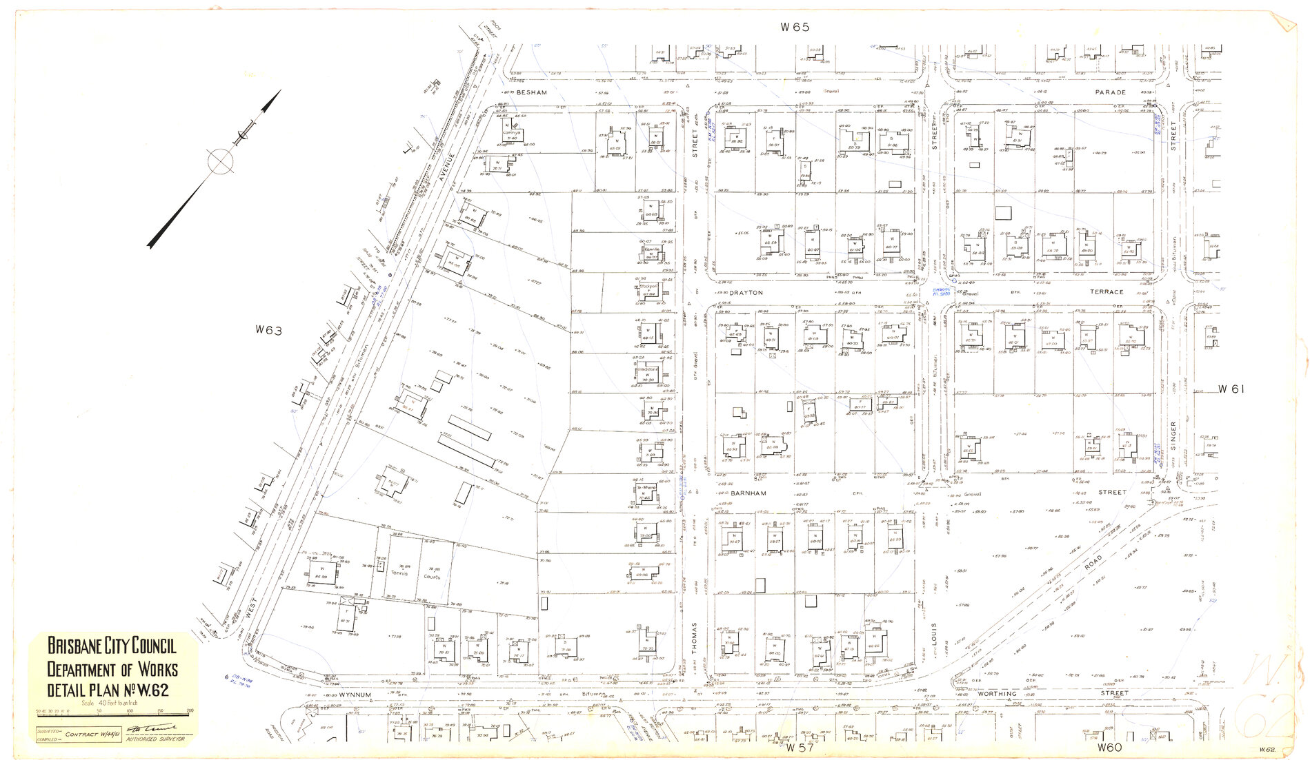 Detail Plan W62