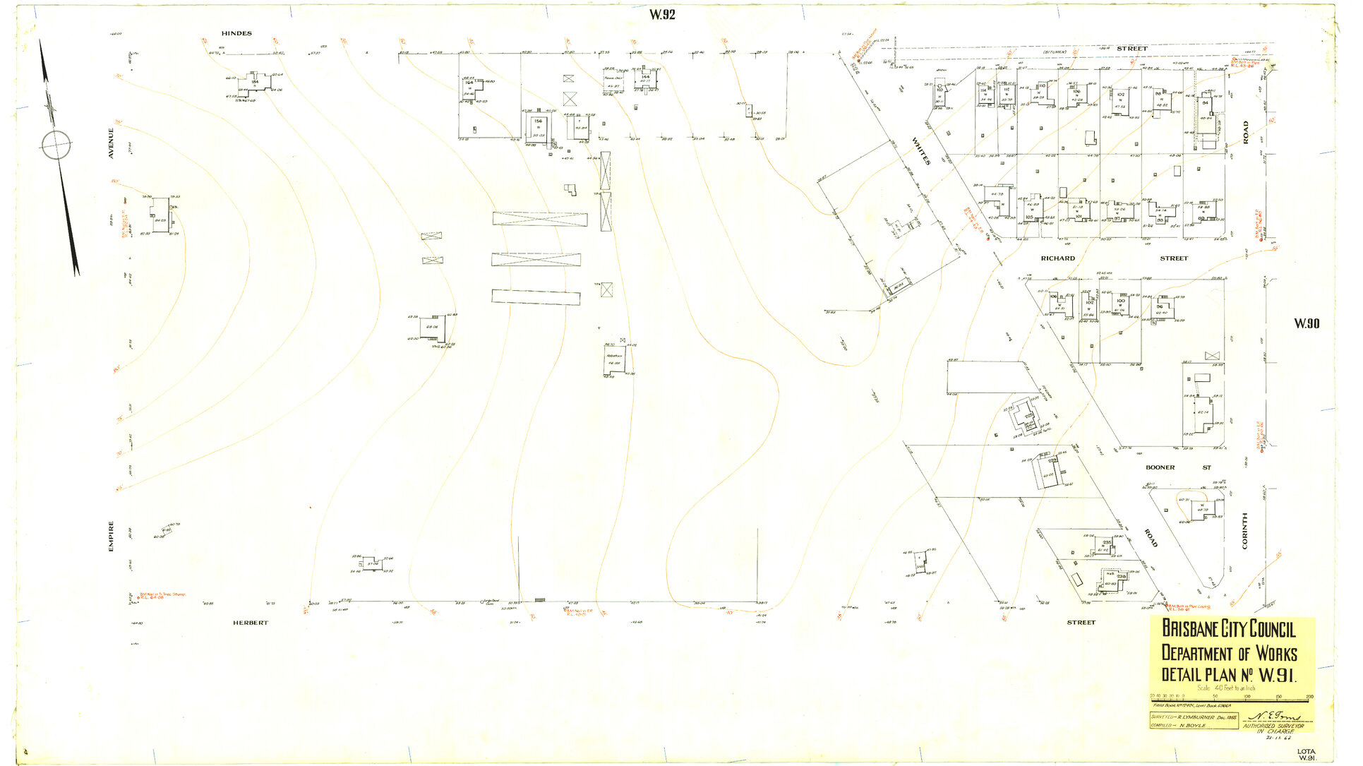 Detail Plan W91
