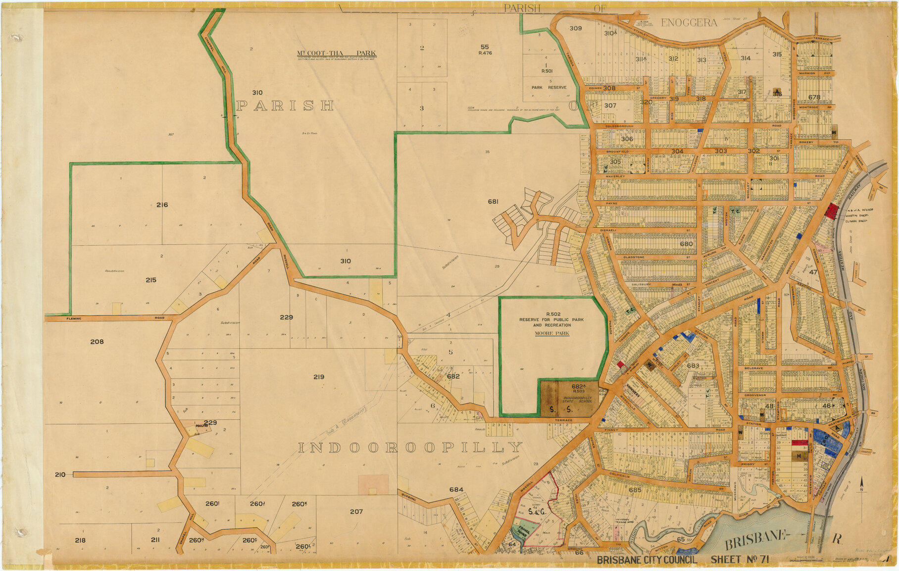 Land Use Survey Map 71