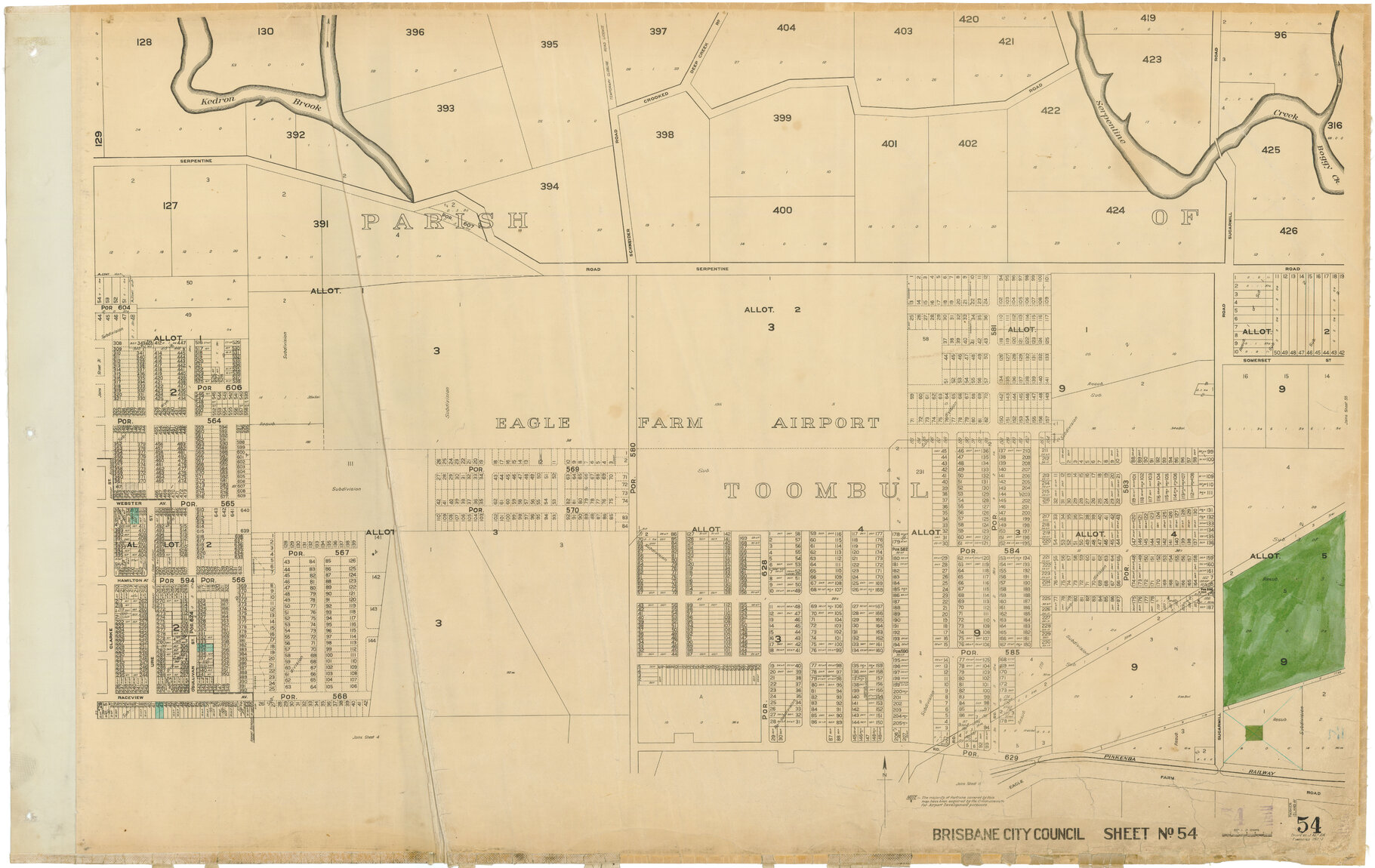 Land Use Survey Map 54