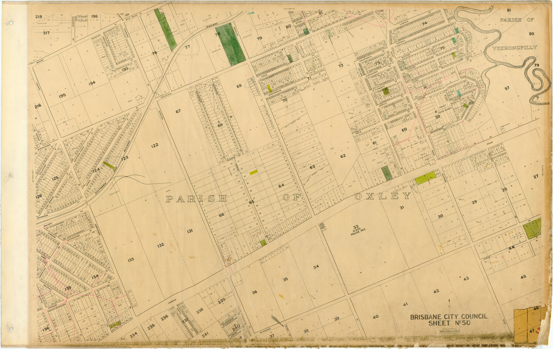 Land Use Survey Map 50