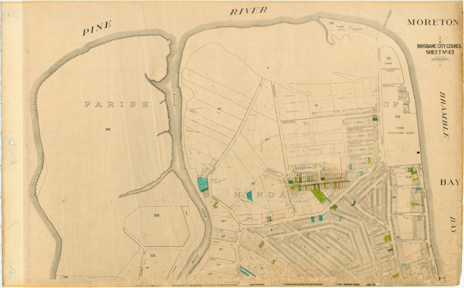 Land Use Survey Map 43