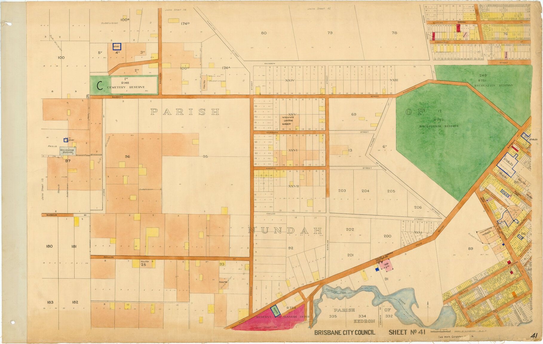 Land Use Survey Map 41