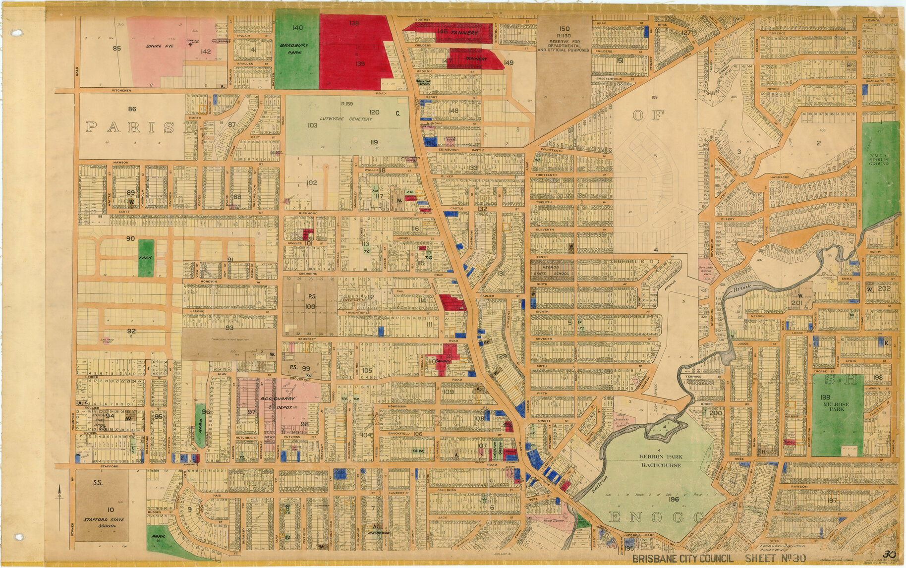 Land Use Survey Map 30