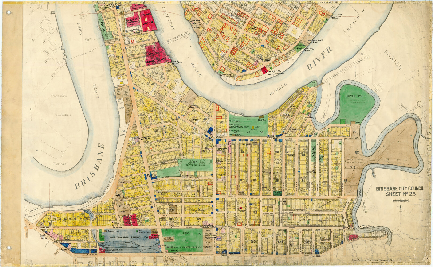 Land Use Survey Map 25