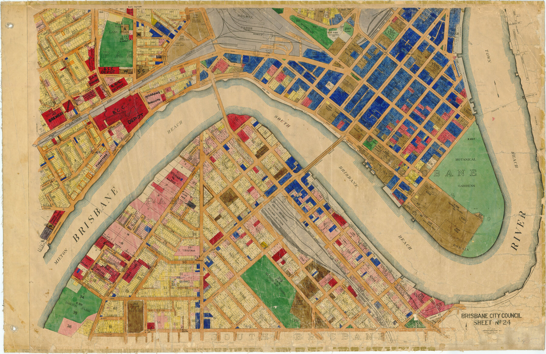 Land Use Survey Map 24