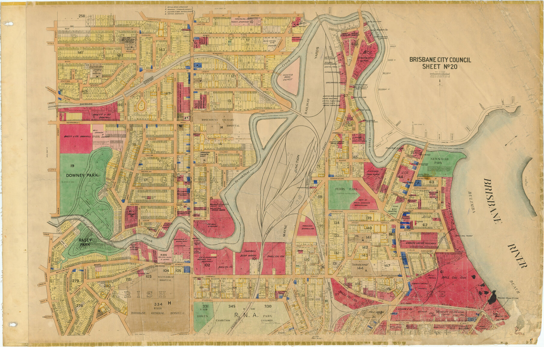 Land Use Survey Map 20
