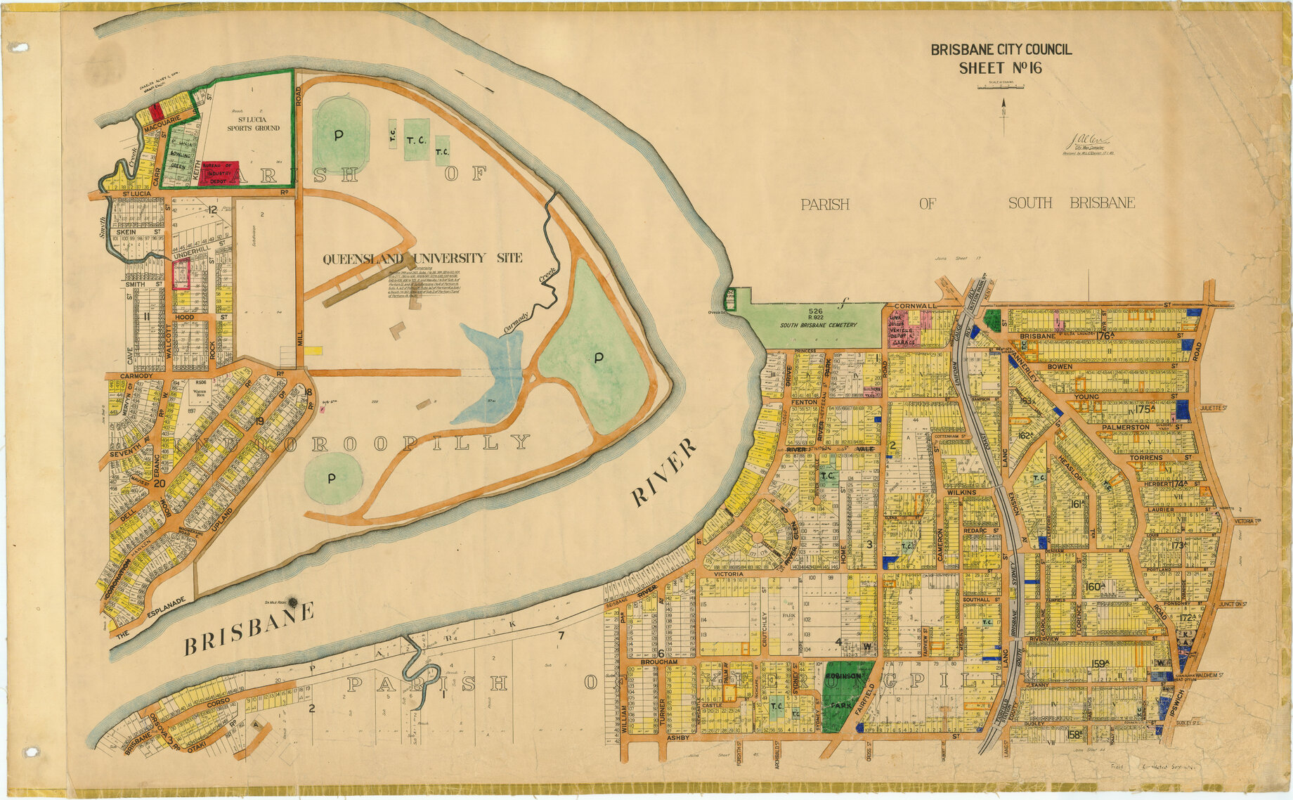 Land Use Survey Map 16
