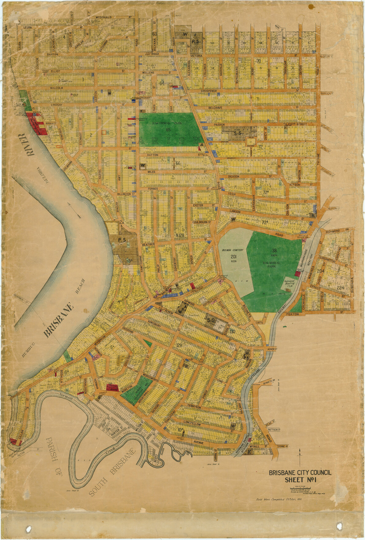 Land Use Survey Map 1
