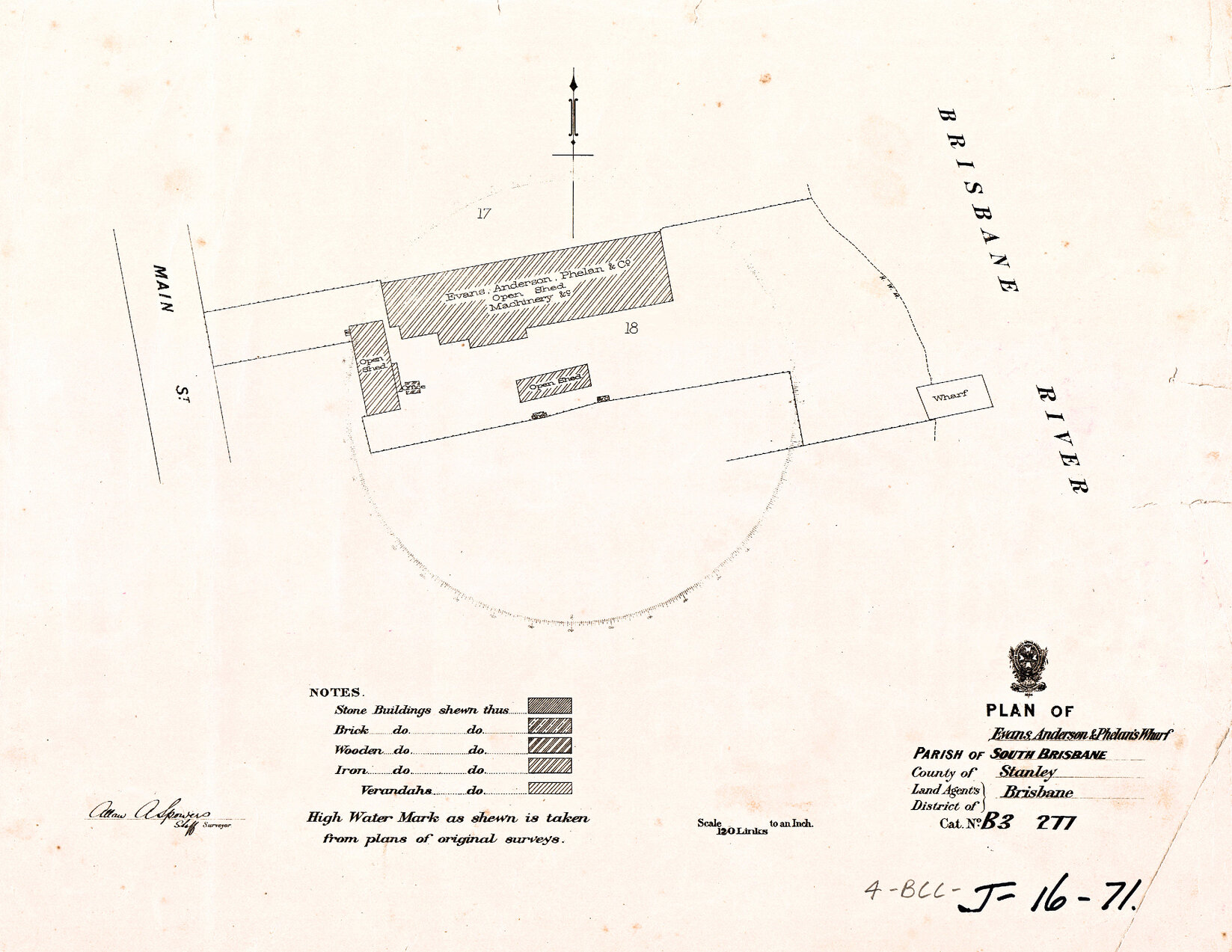 Evans, Anderson and Phelan and Co. Wharf Main Street, Kangaroo Point