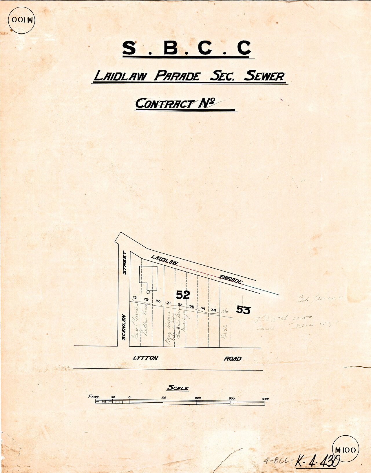 Laidlaw Parade sectional sewer, East Brisbane