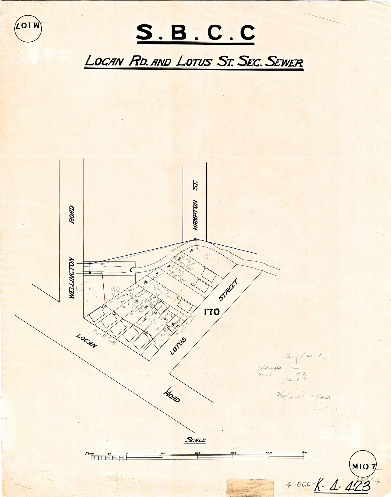 Logan Road and Lotus street sectional sewer, East Brisbane