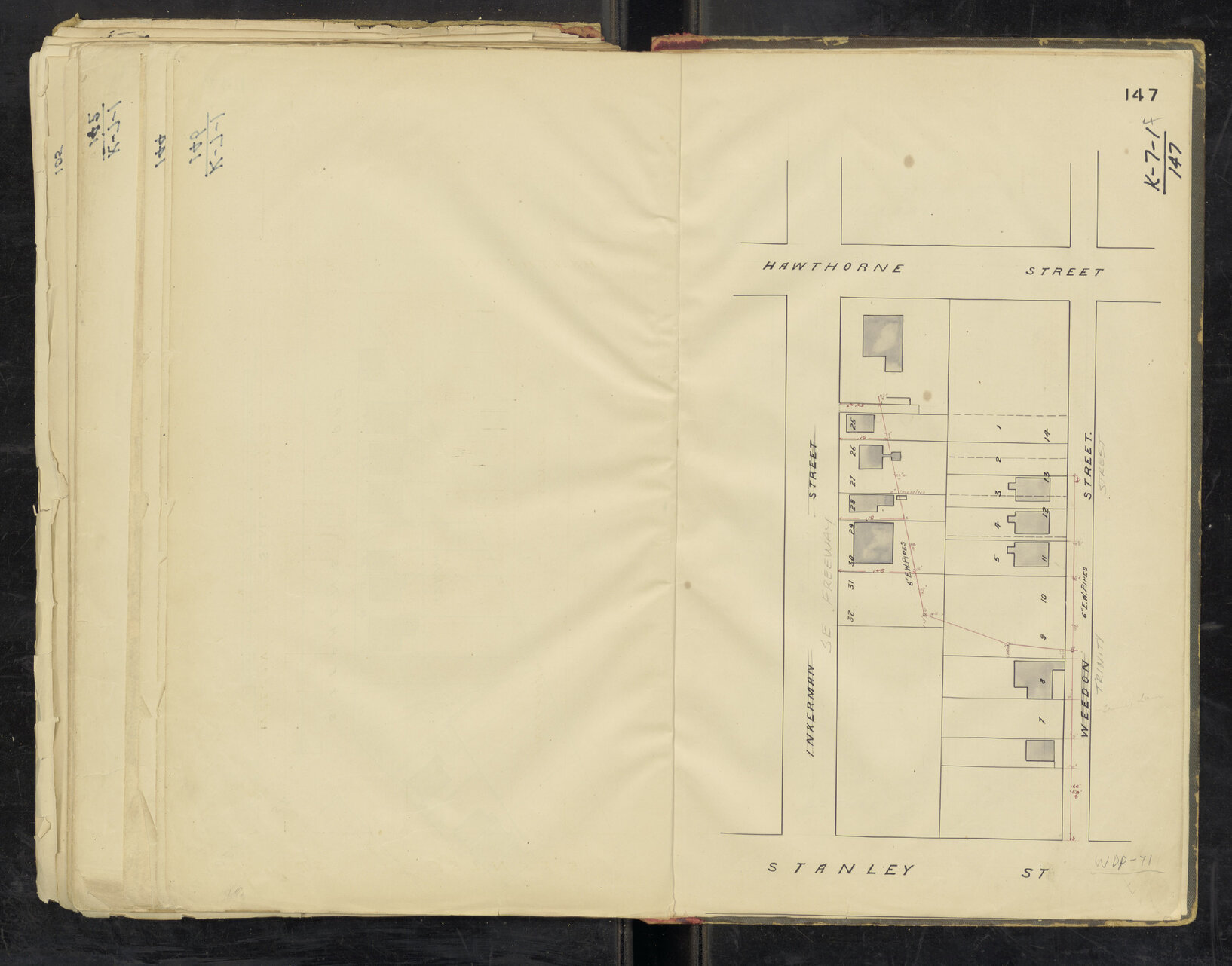 Drainage for lock between Trinity Lane and Inkerman Street [demolished for Pacific Motorway], Woolloongabba - 1902