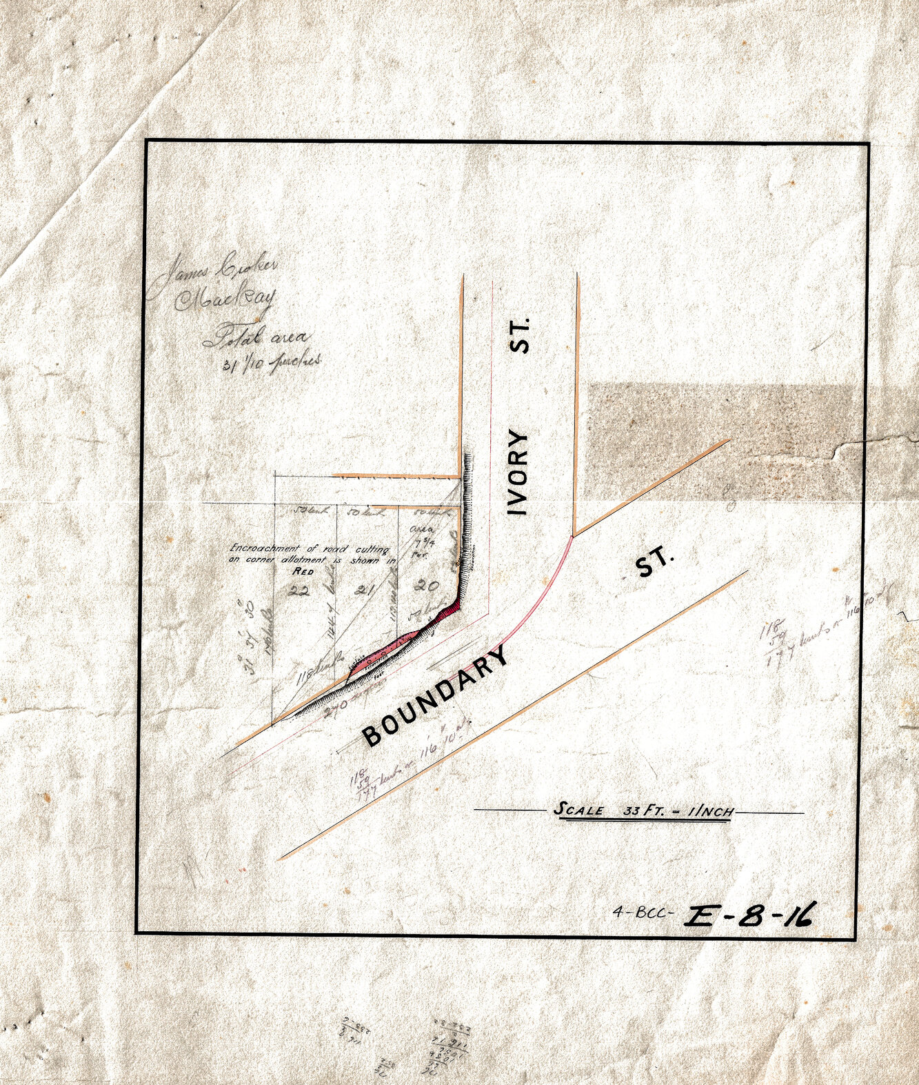 Road widening on corner of Ivory and Boundary Street, Fortitude Valley