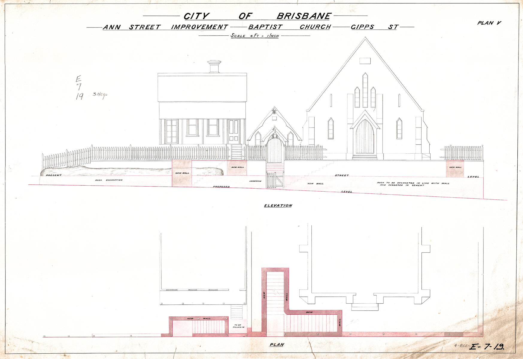 Jireh Baptist Church Gipps Street, Fortitude Valley - c.1890
