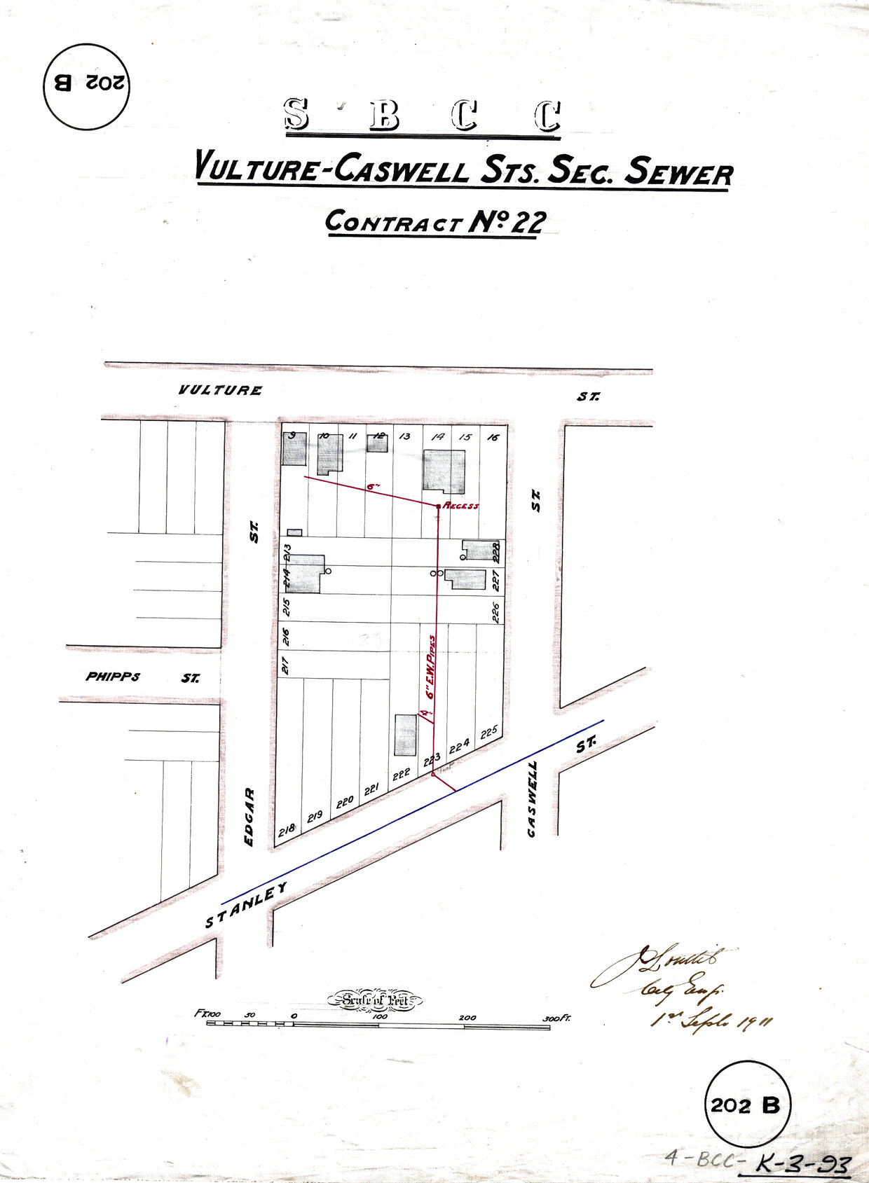 Vulture [Street East] - Caswell Street - East Brisbane - 1911