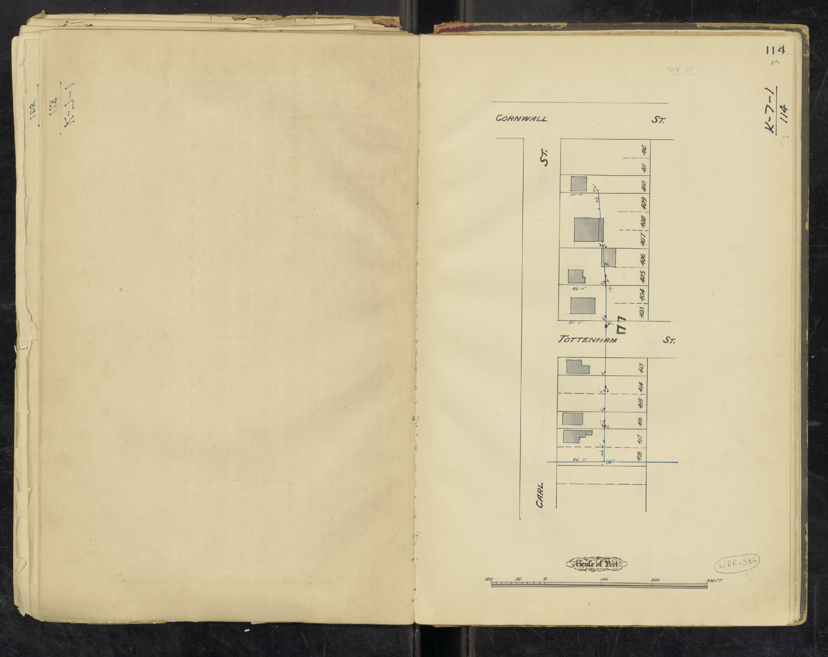 Drainage for corner of Wolseley and Tottenham Street, Woolloongabba - 1905