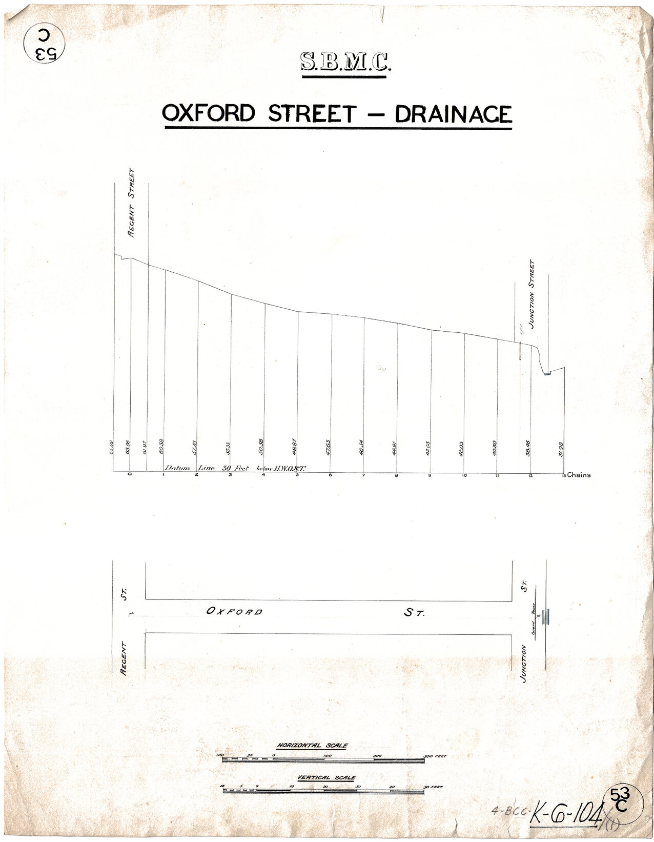 Oxford and Fern Street drainage, Woolloongabba - 1915