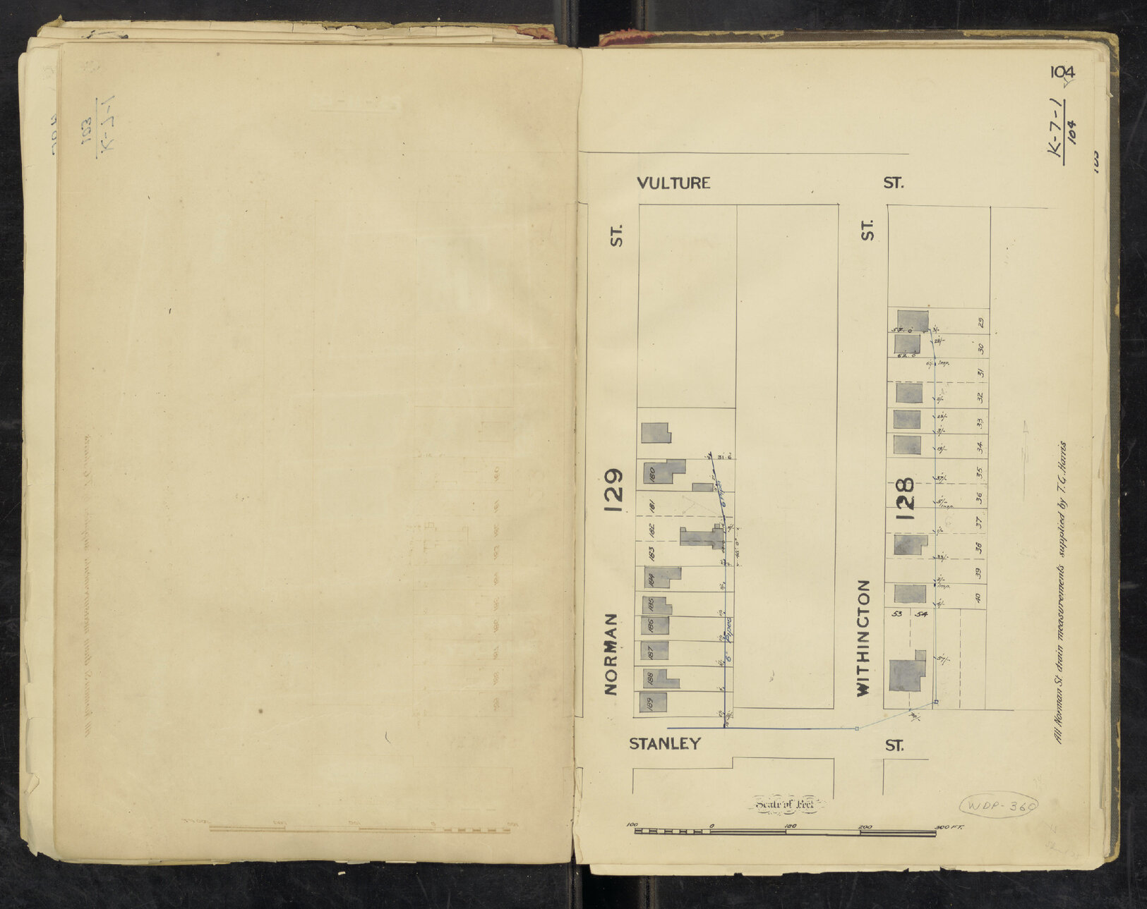 Withington and Norman Street sectional sewer, East Brisbane - 1904