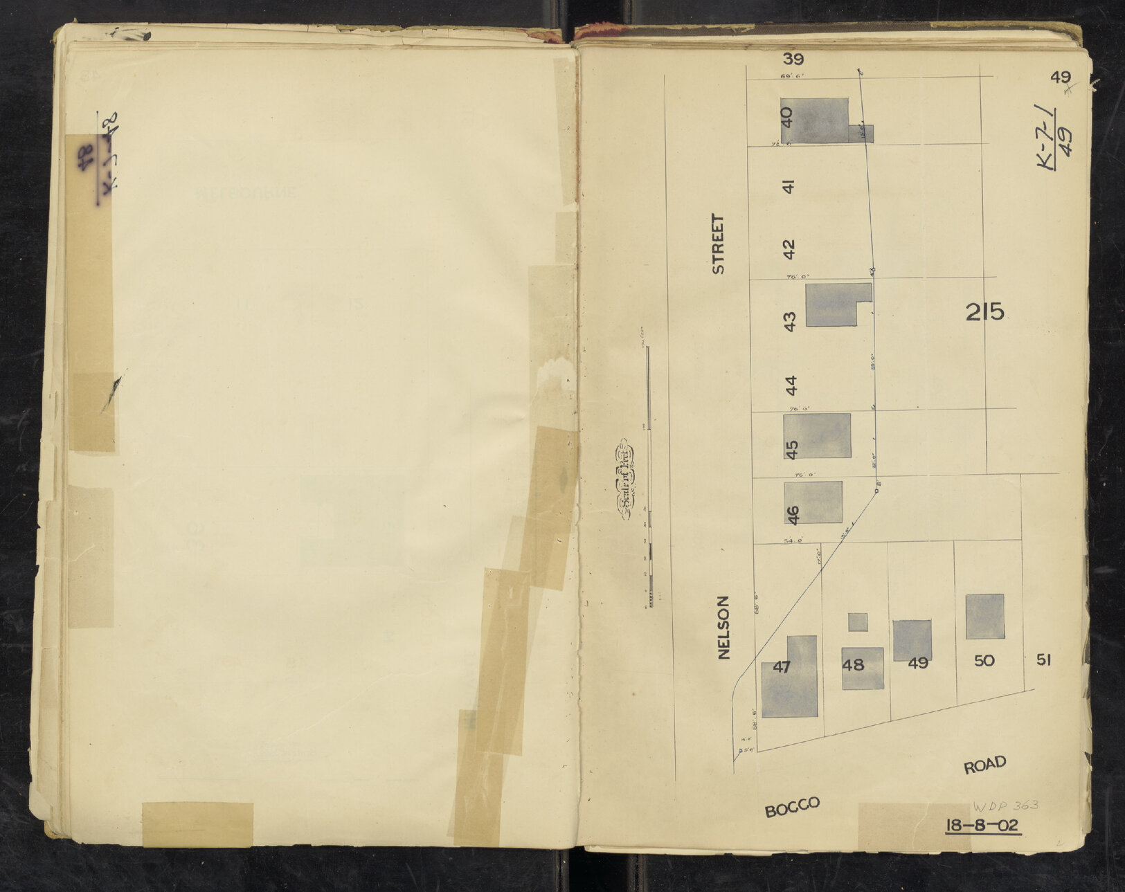 Sectional sewer for Nelson Street and Annerley Road, Dutton Park - 1902