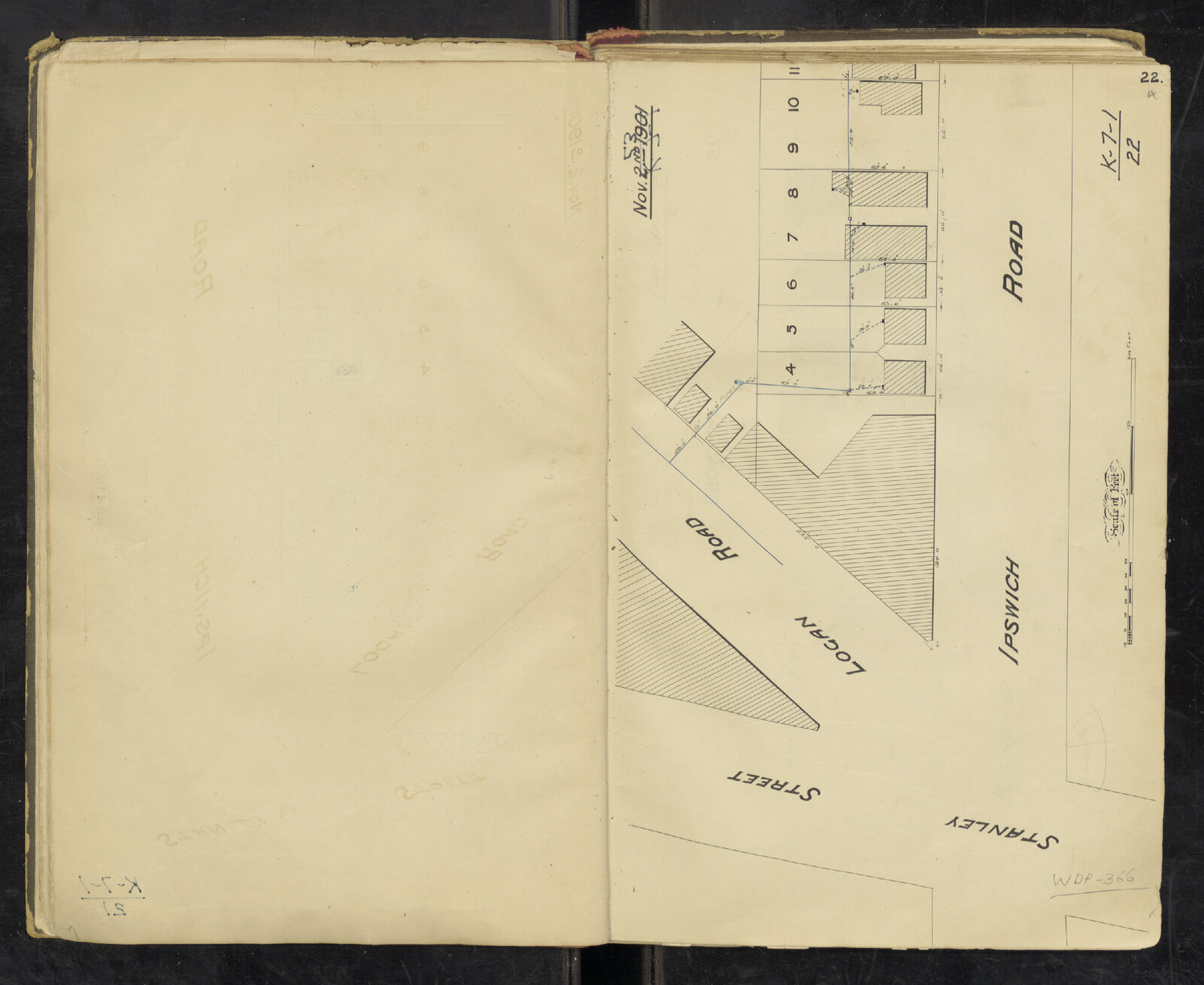 Drainage for intersection of Stanley Street, Logan Road and Ipswich Road, Woolloongabba - 1910