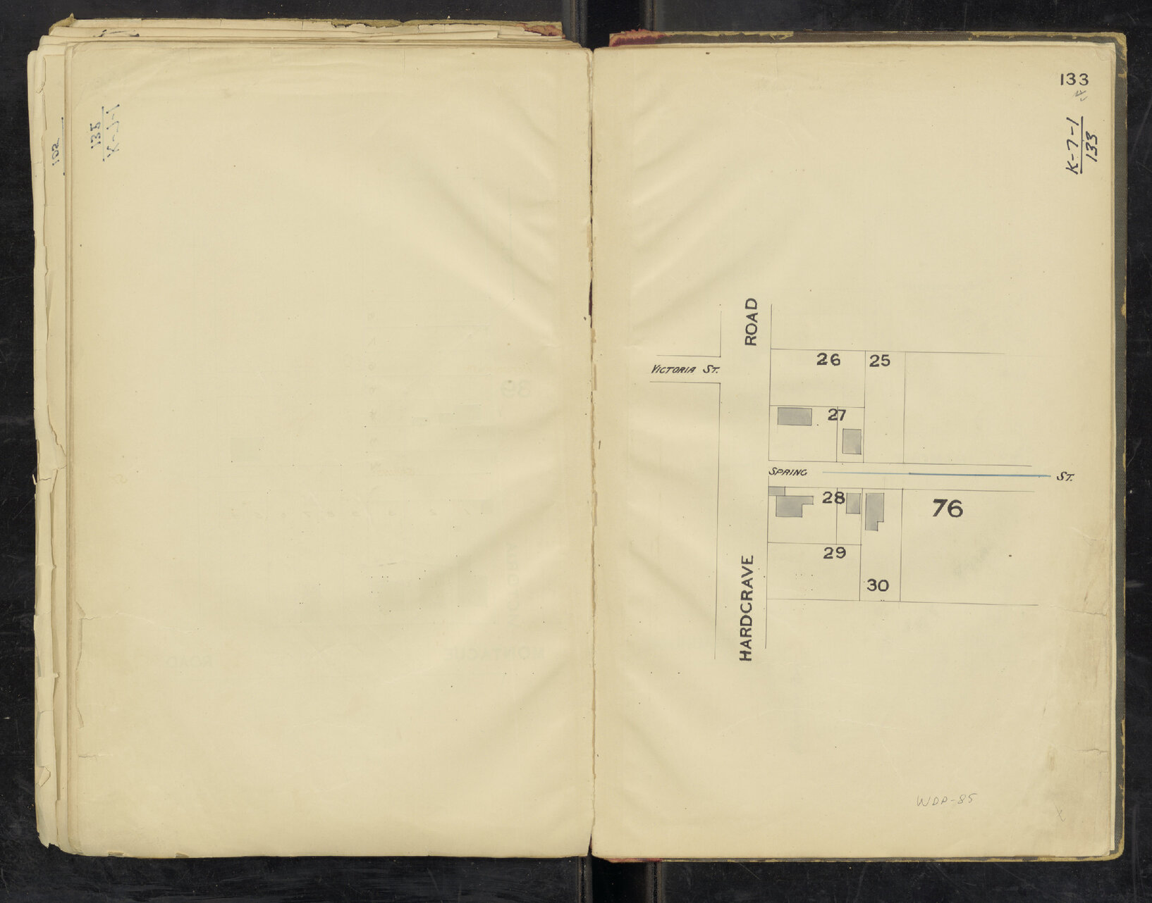 Hardgrave Road and Spring Street sectional sewer, West End - 1902