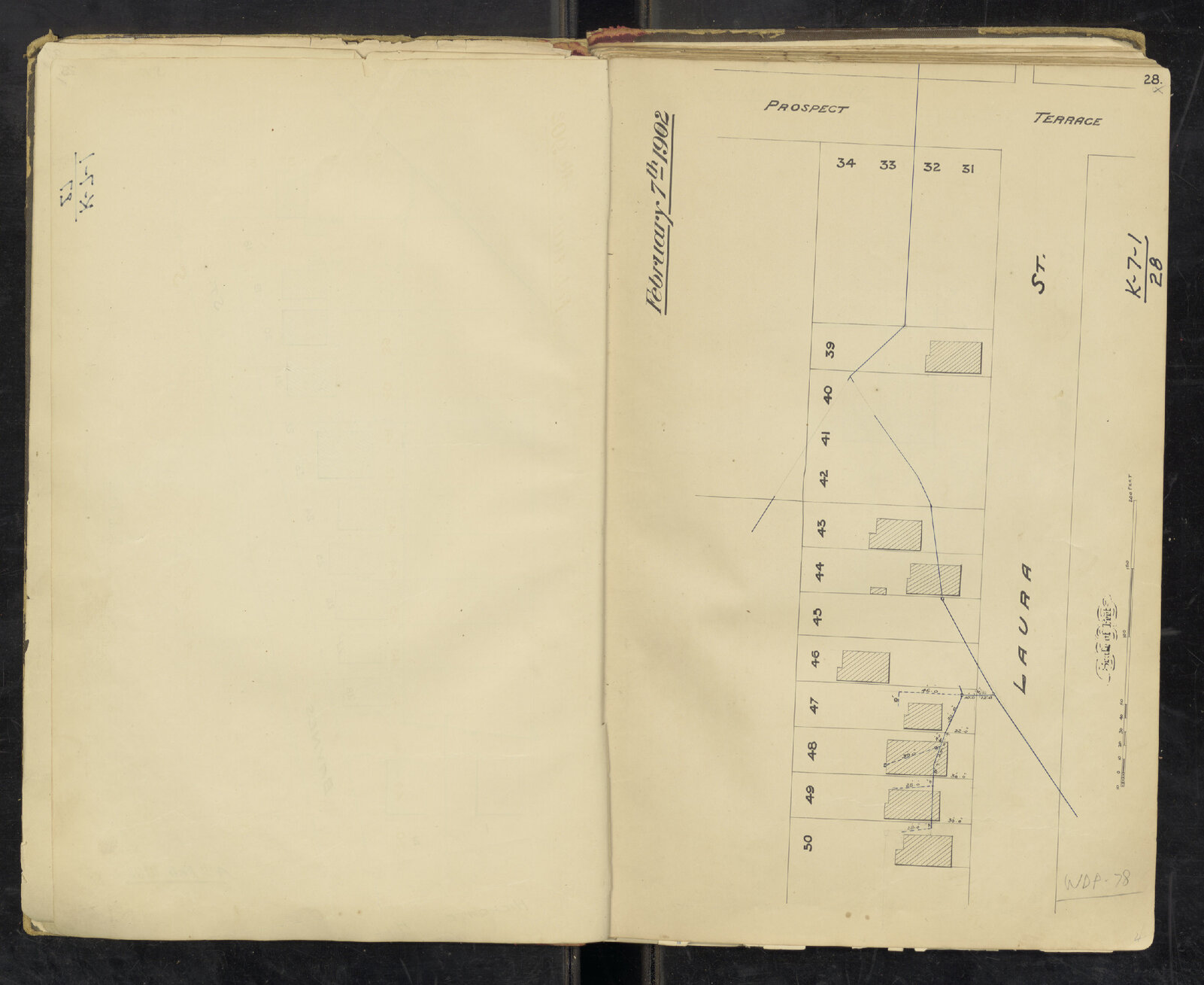 Laura Street sectional sewer, Highgate Hill - 1901