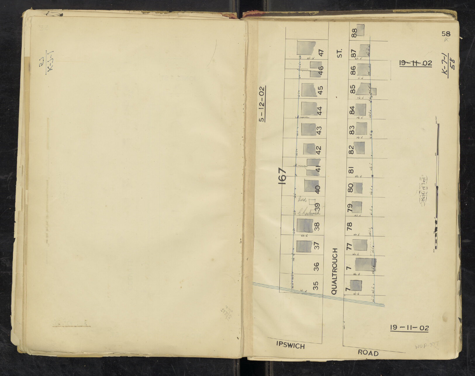 Qualtrough Street sectional sewer, Woolloongabba - 1901