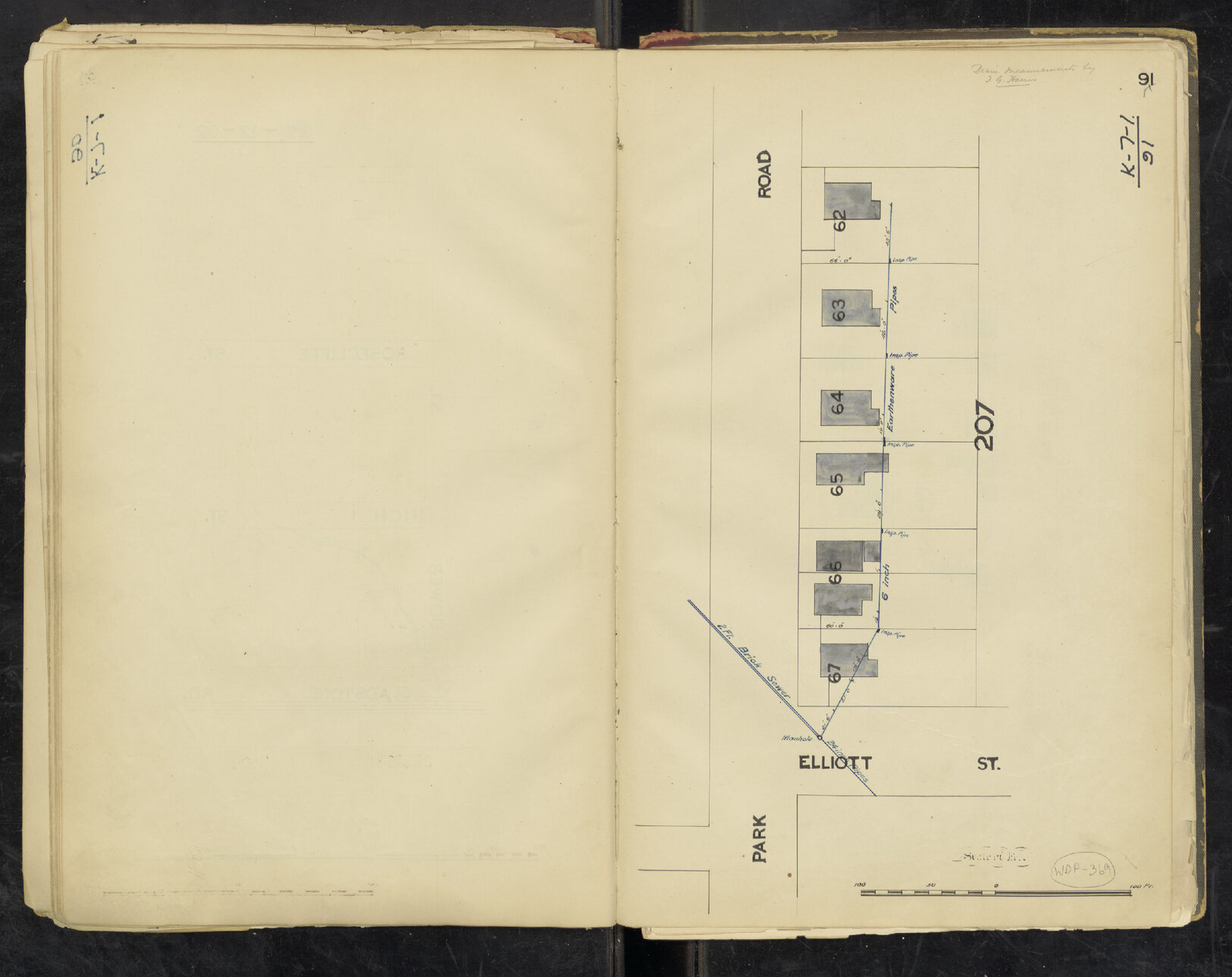 Park Road sectional sewer, Woolloongabba - 1905