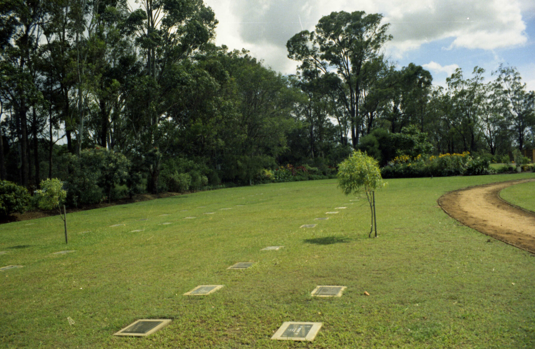 General views of Pinnaroo Lawn Cemetery and Crematorium, Bridgeman Downs - 1974