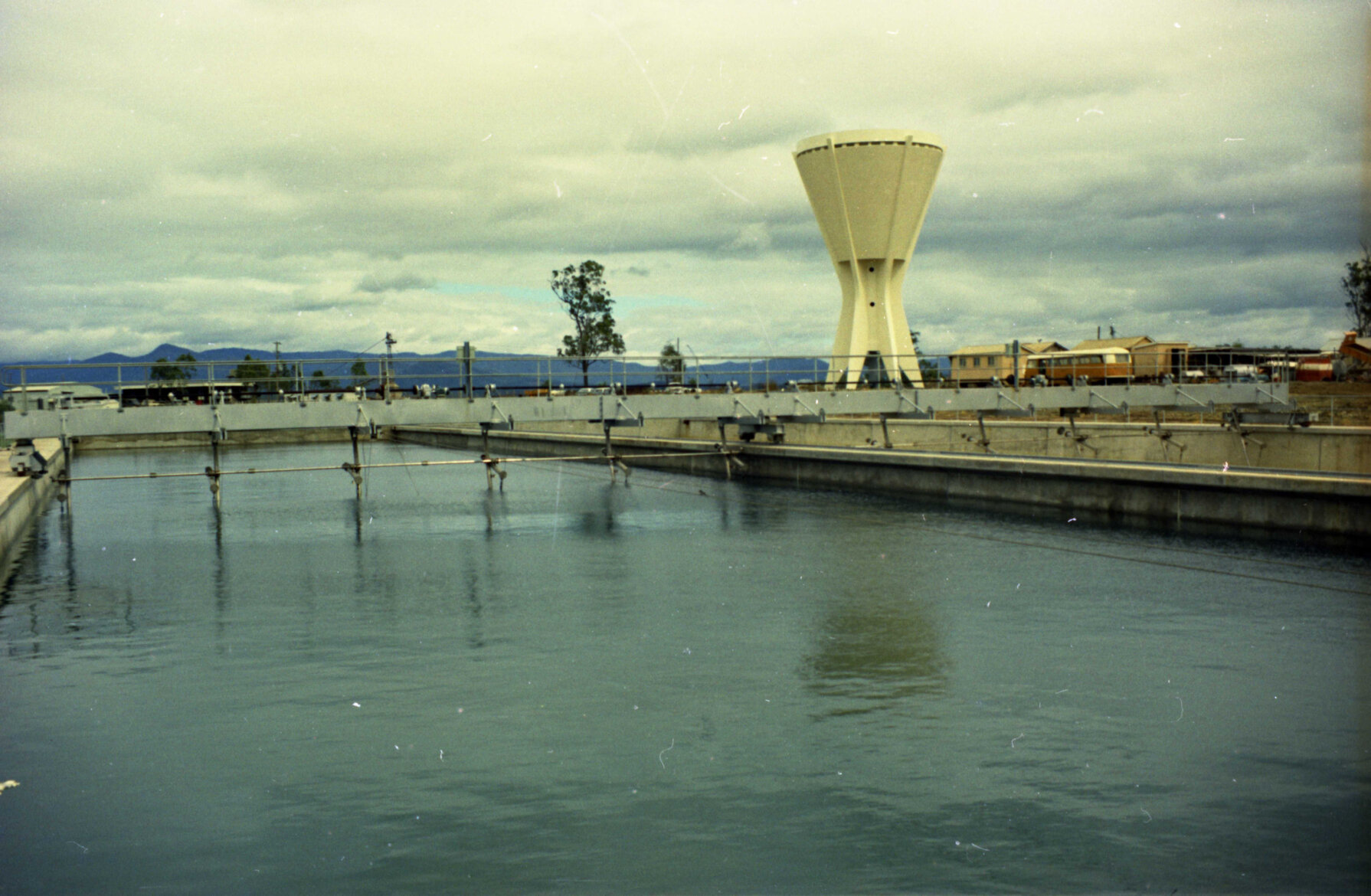 North Pine Dam construction, Strathpine - 1974