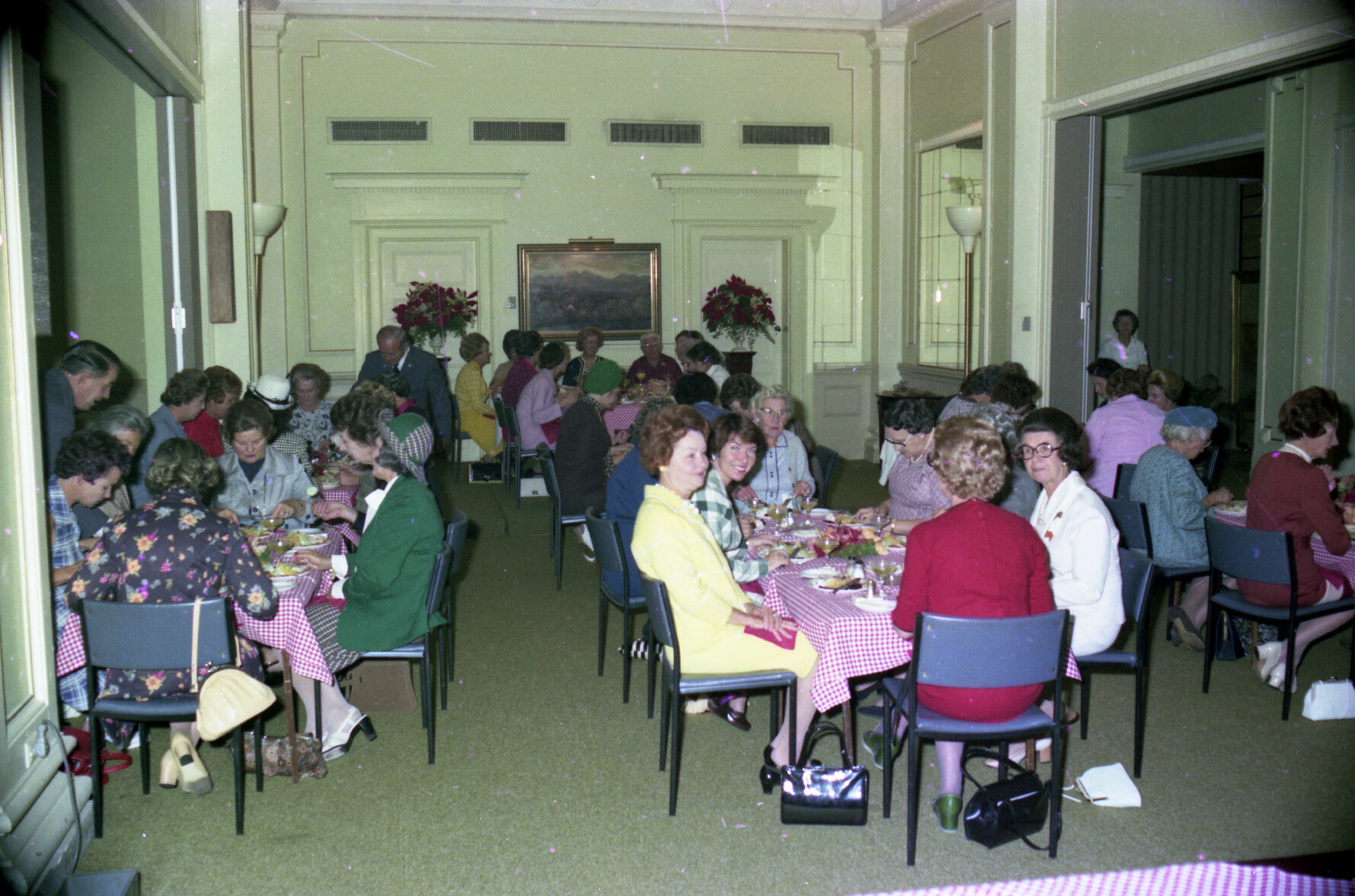 Luncheon with the Lady mayoress Sylvia Jones - 1975