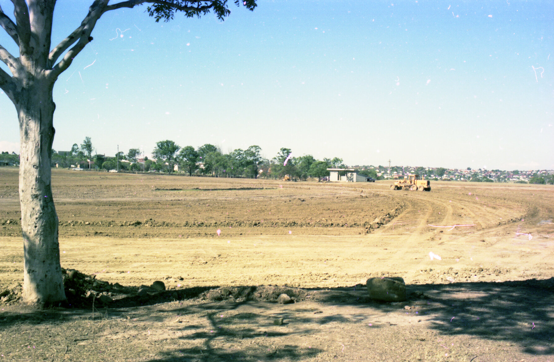 Renovations to Marchant Park playing field, Aspley - 1975 