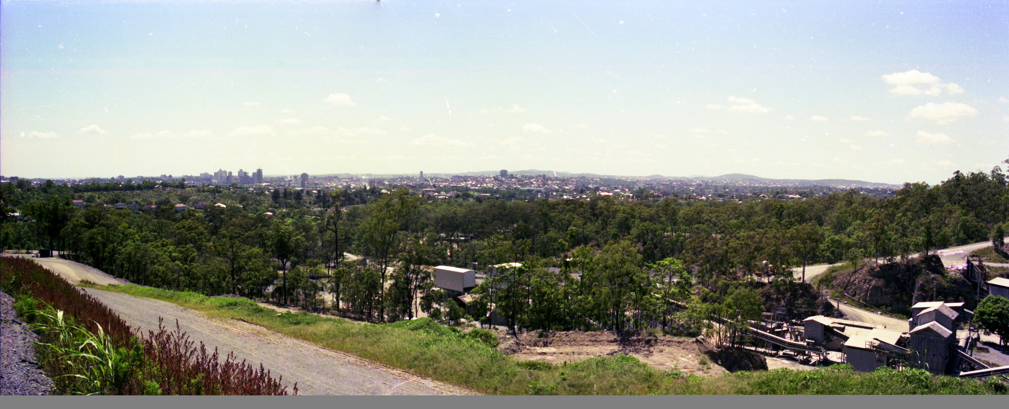 Panoramas from Mt Coot-Tha - 1975