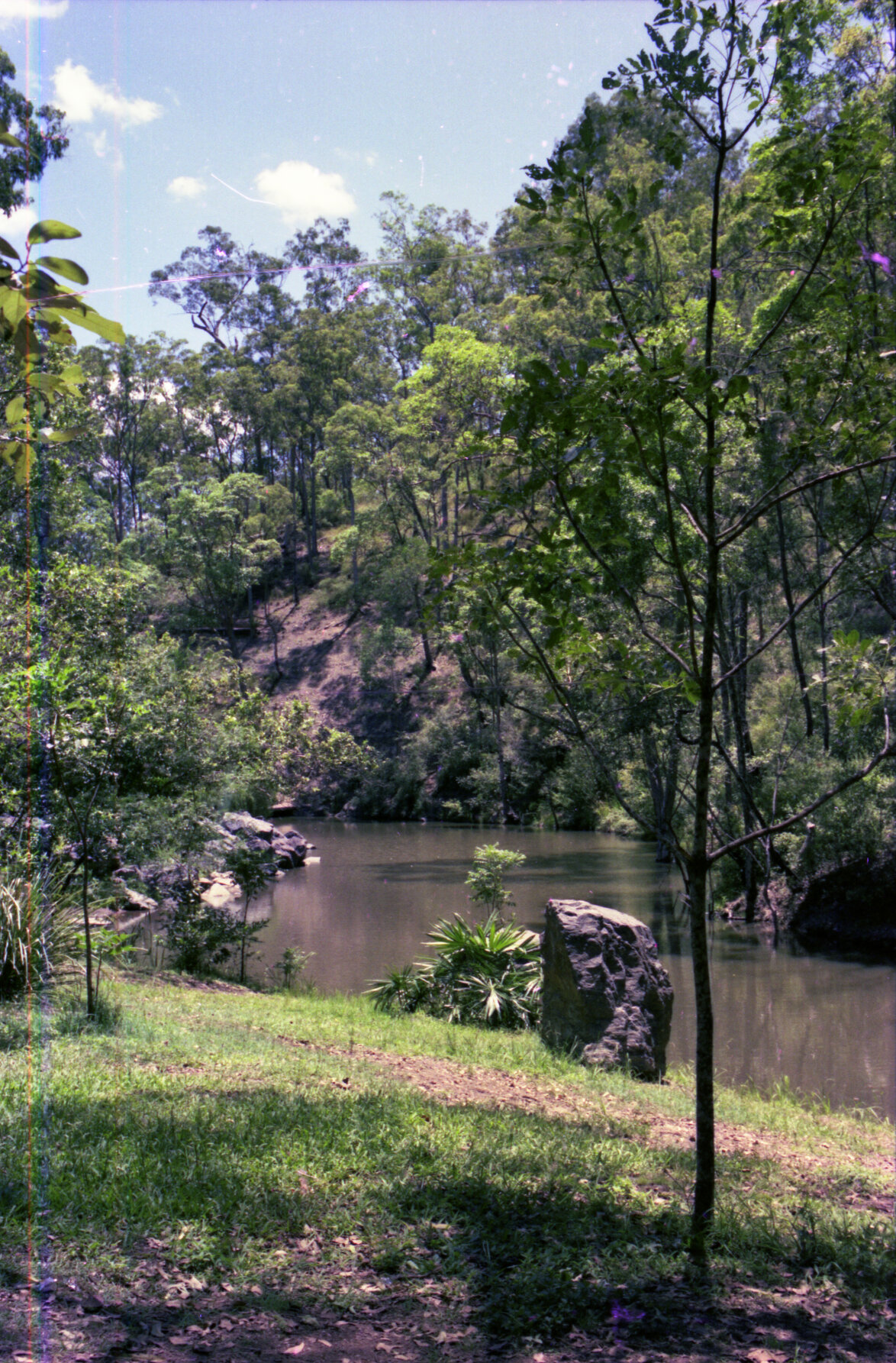JC Slaughter Falls area, Mt Coot-Tha - 1976