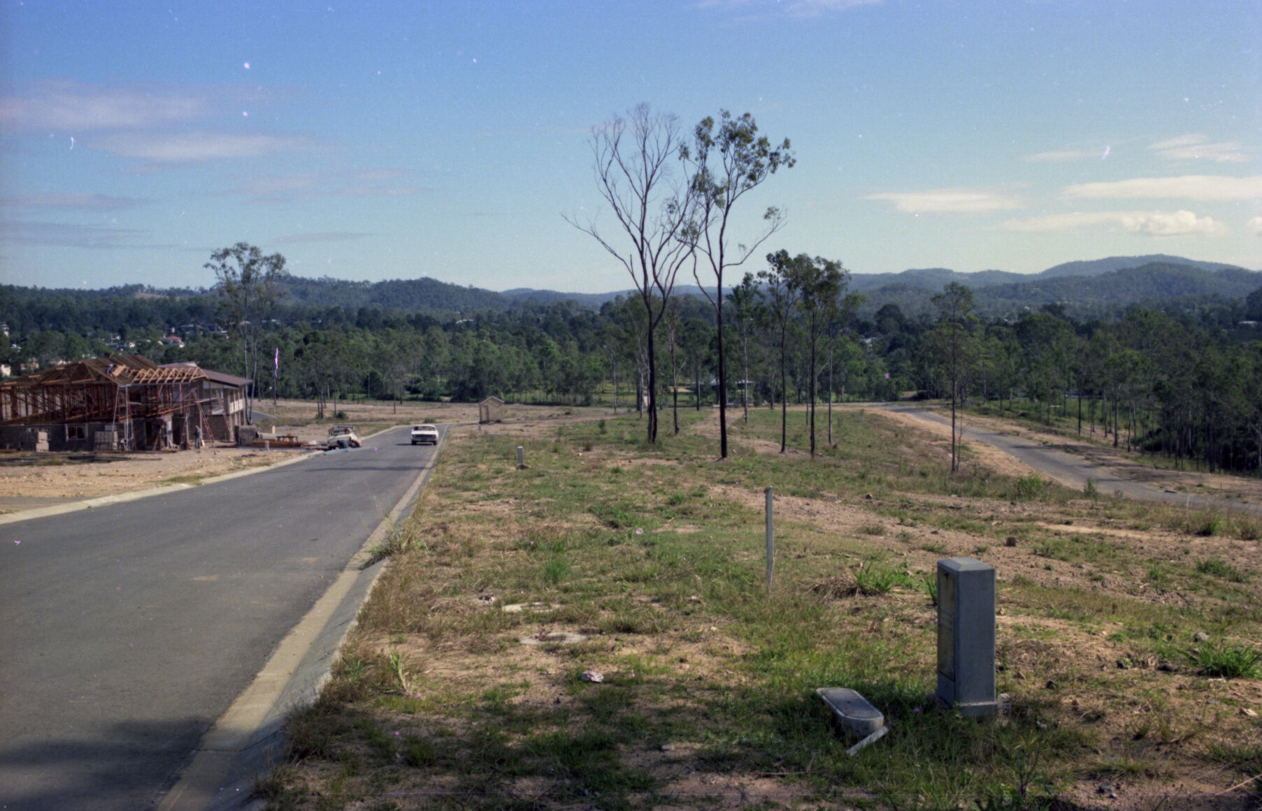 Subdivision at Paten Road, The Gap - 1976