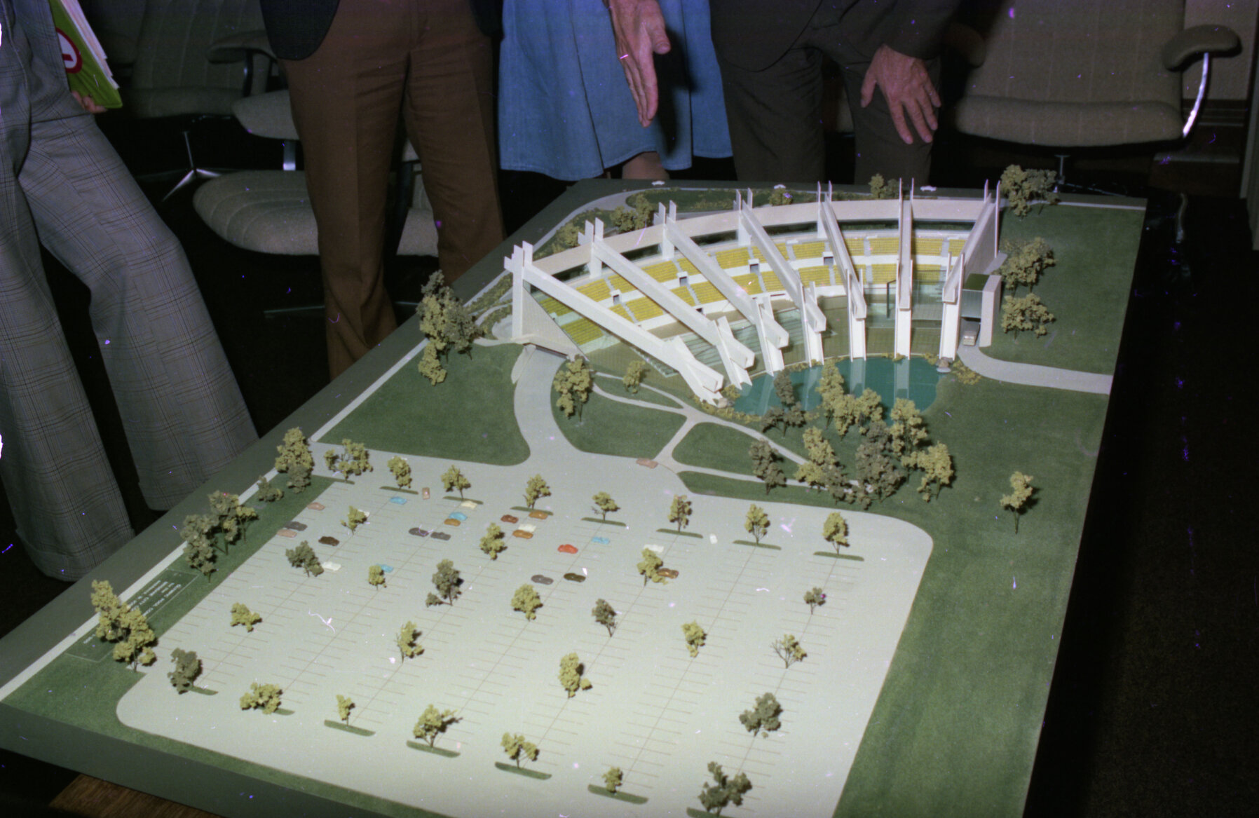 Proposed pool for Queensland Sport and Athletics Centre - 1976