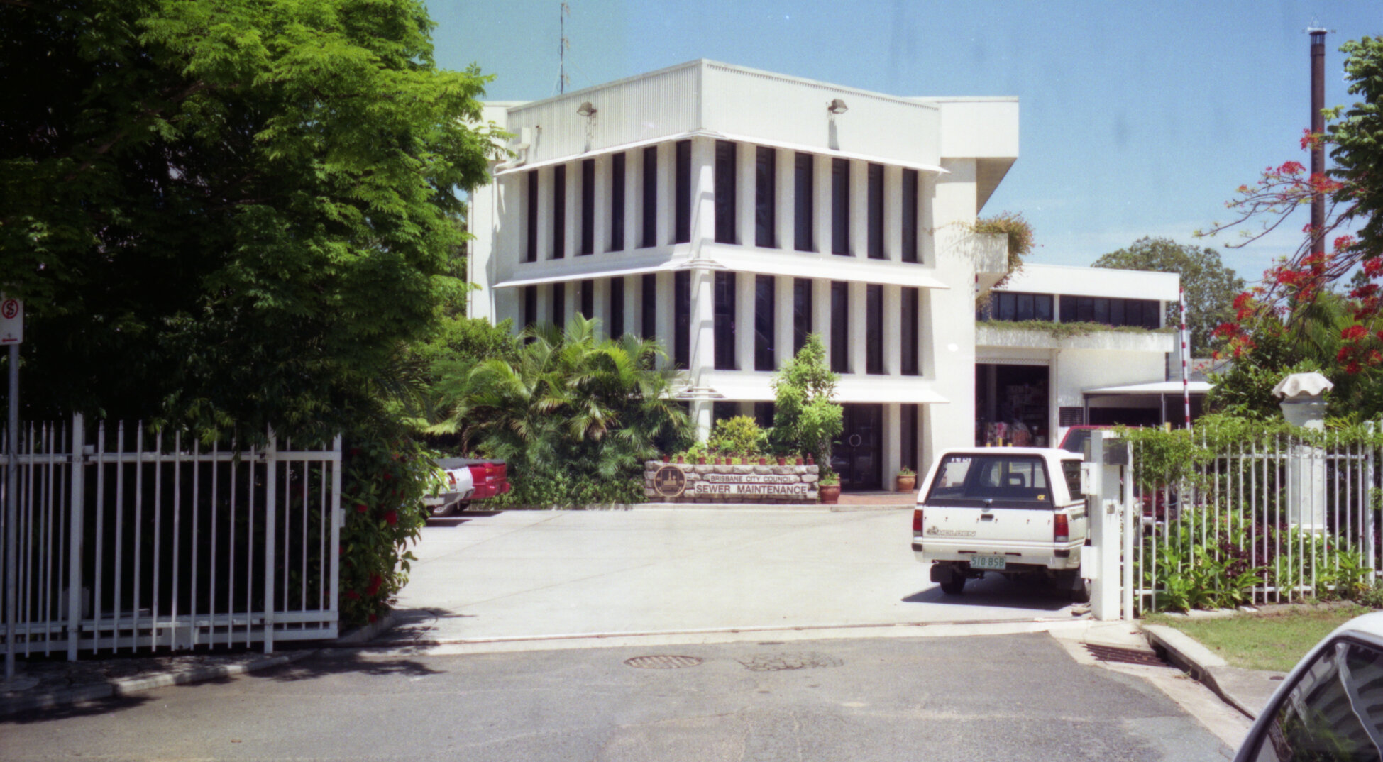 Sewer maintenance depot, Graham Street, Milton - 1996