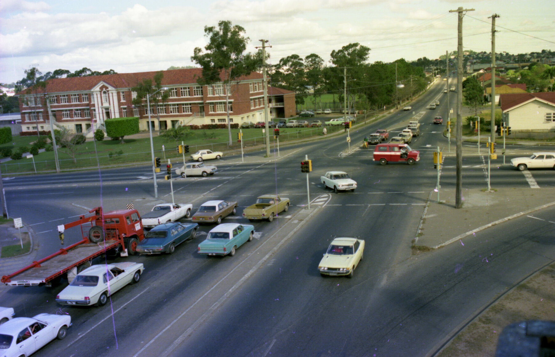 New traffic lights - corner Webster and Stafford Roads - Stafford